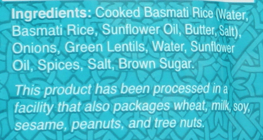 WILD GARDEN PILAF RICE & LENTIL - Case of 6