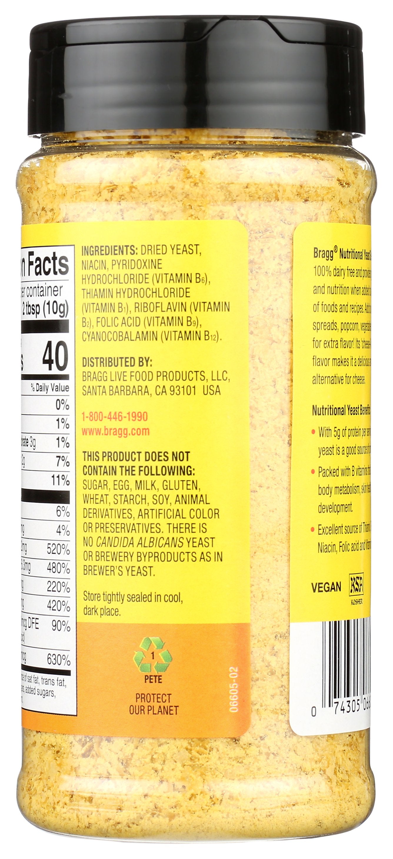 BRAGG YEAST NUTRITIONAL