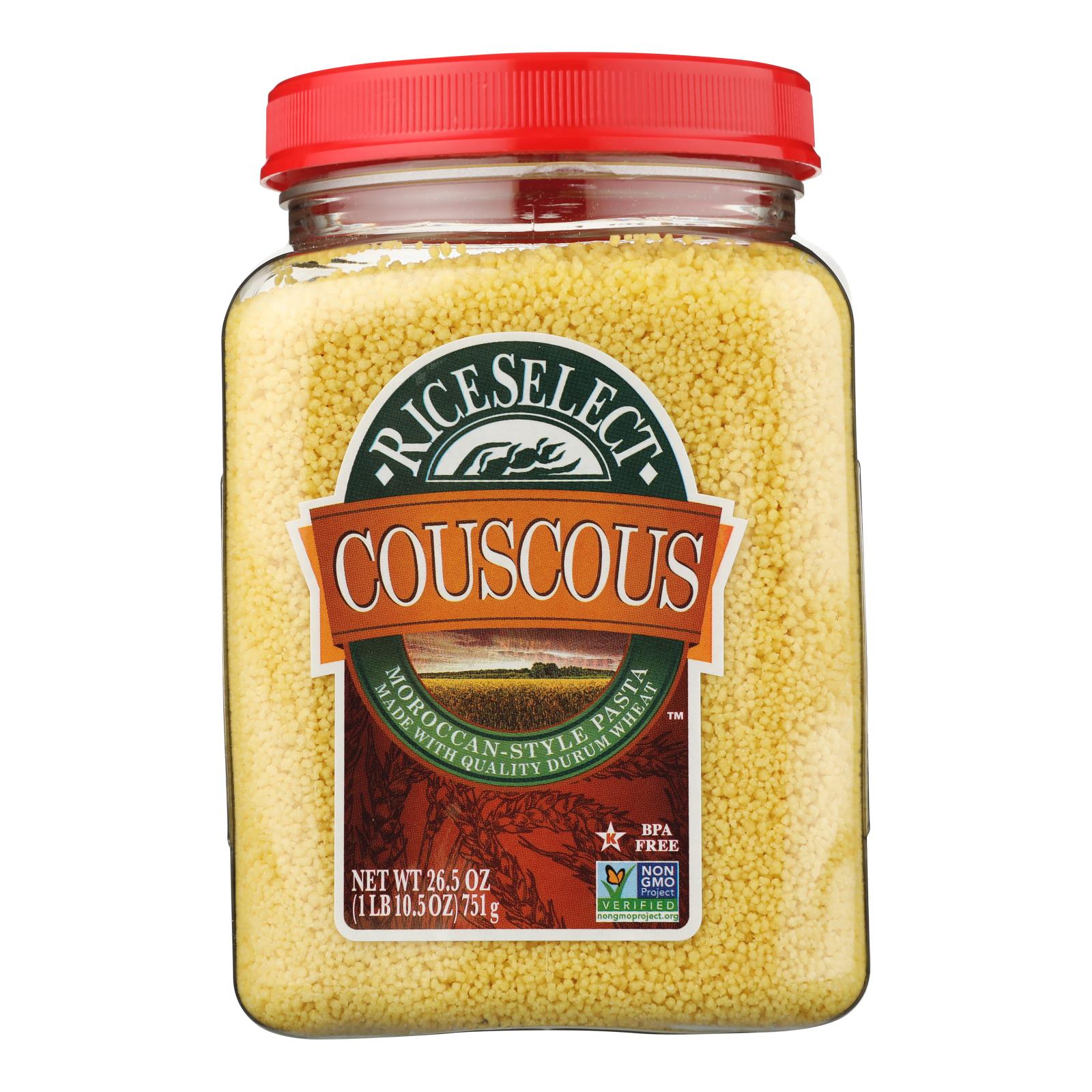 Rice Select Couscous - Original - Case Of 4 - 26.5 Oz.