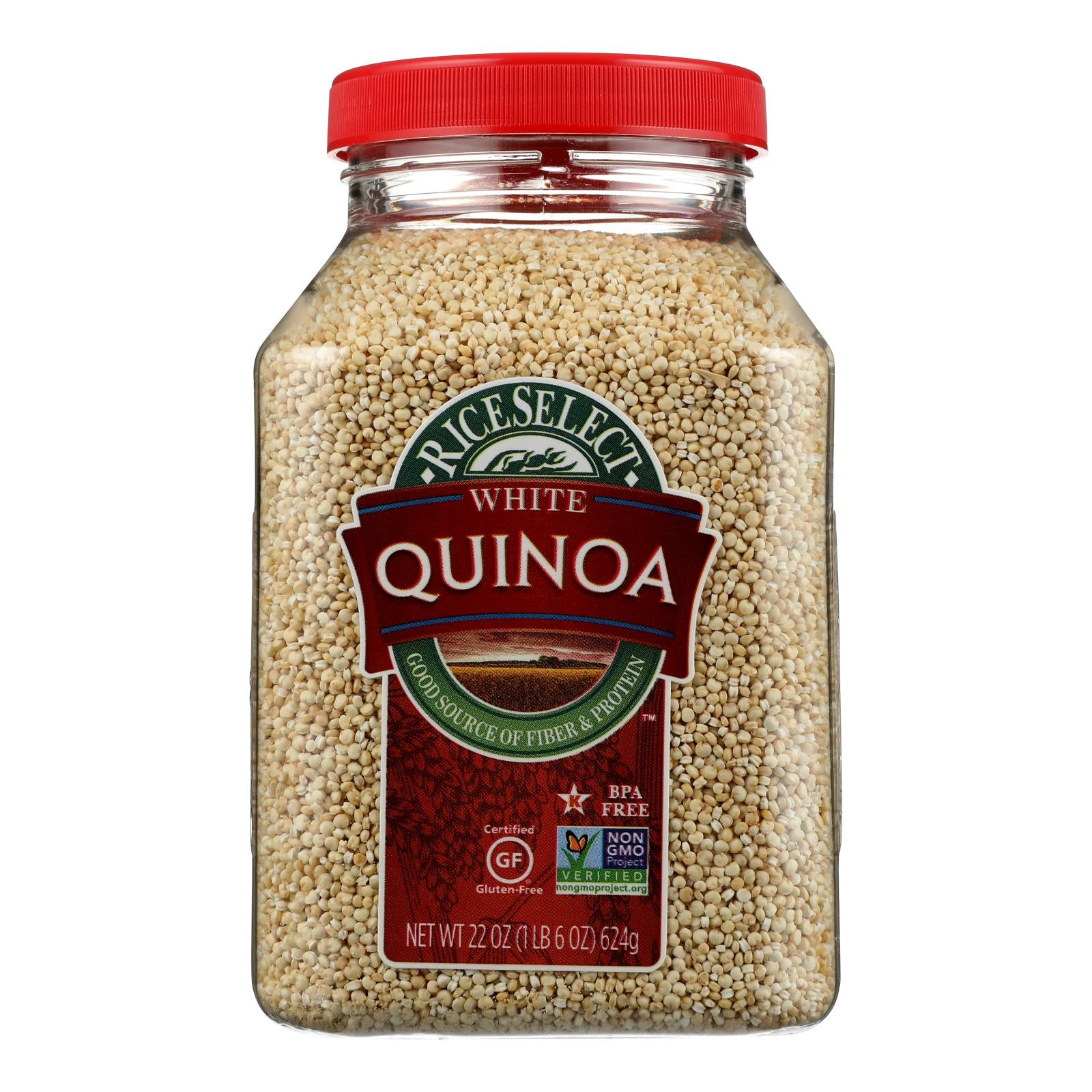 Rice Select White Quinoa - Case of 4 - 22 OZ