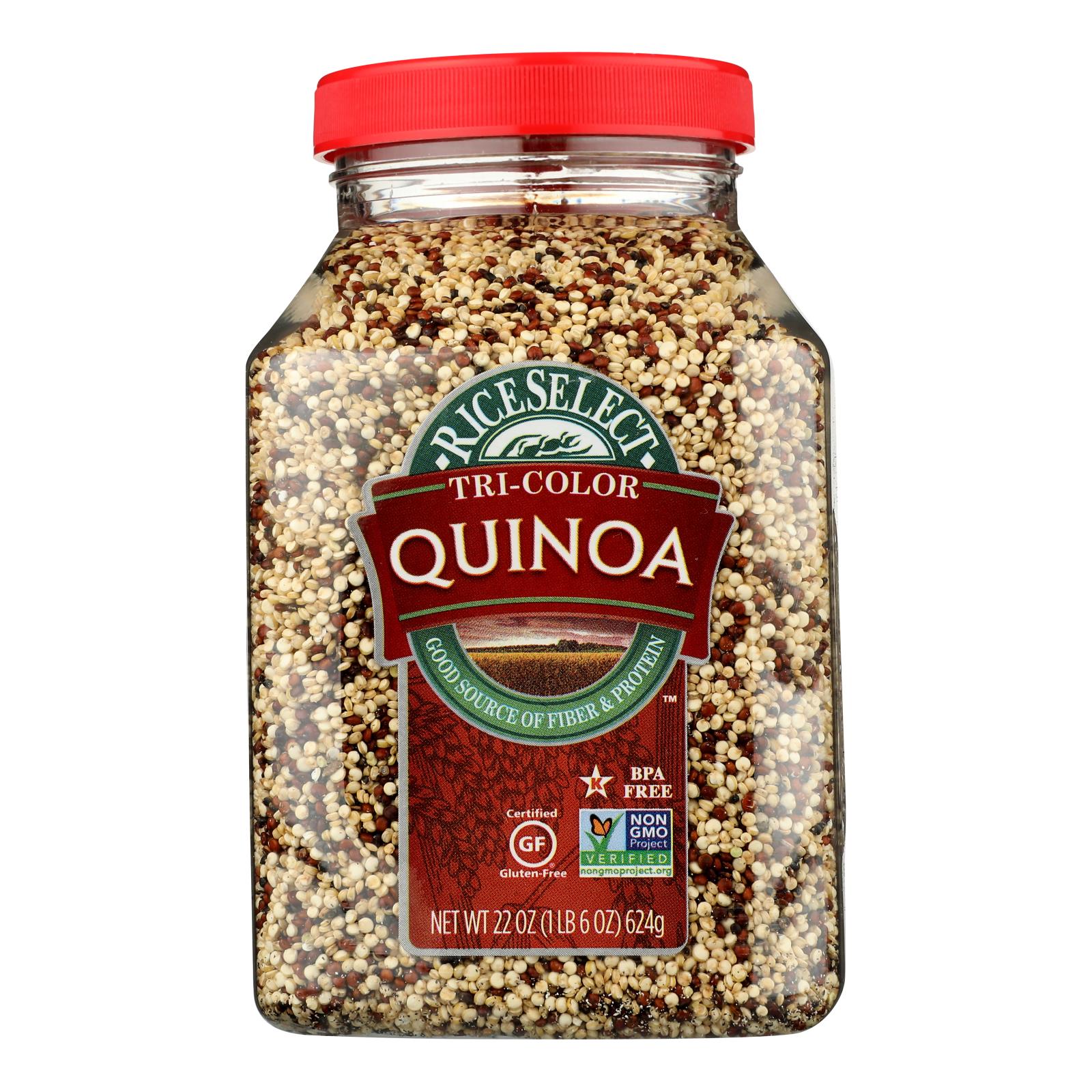 Rice Select Tricolor Quinoa - Case of 4 - 22 OZ