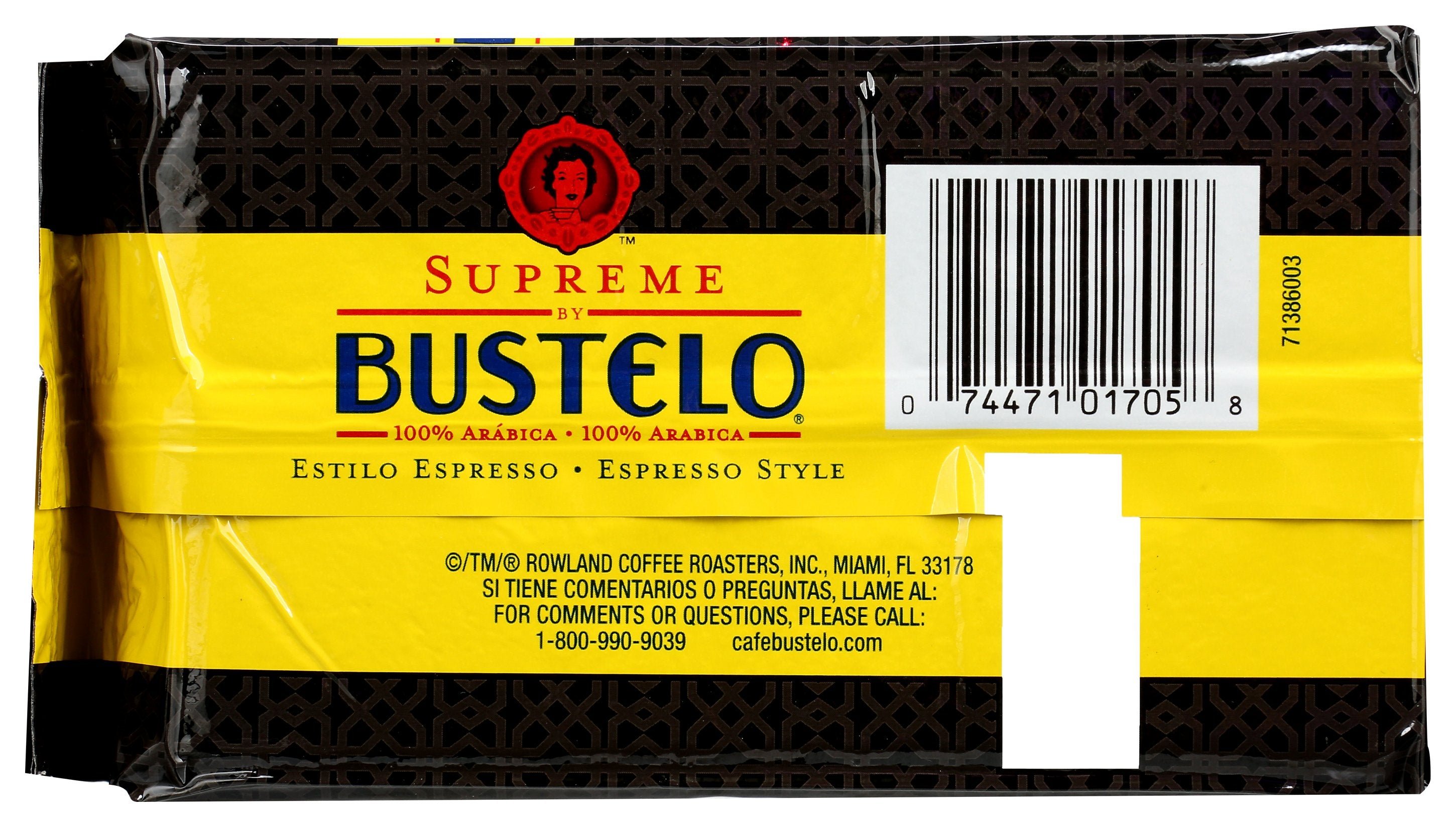 CAFE BUSTELO COFFEE BRICK SUPREME - Case of 12