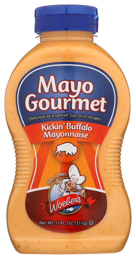 Woeber Mayonnaise Kicking Buffalo - Case of 6 - 11 oz