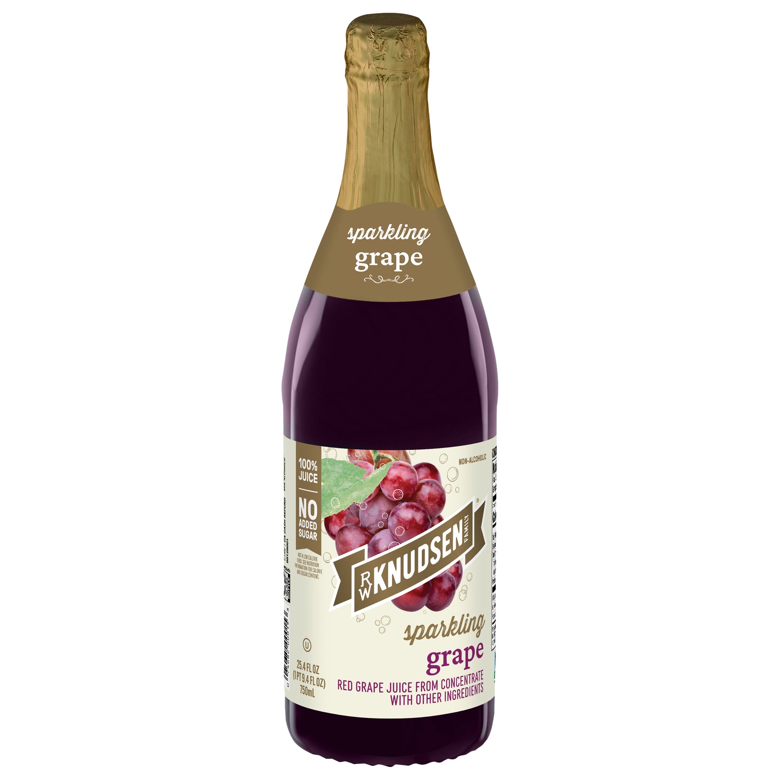 R.w. Knudsen Family - Jce Sparkling Grape 100% - CS of 12-25.4 FZ