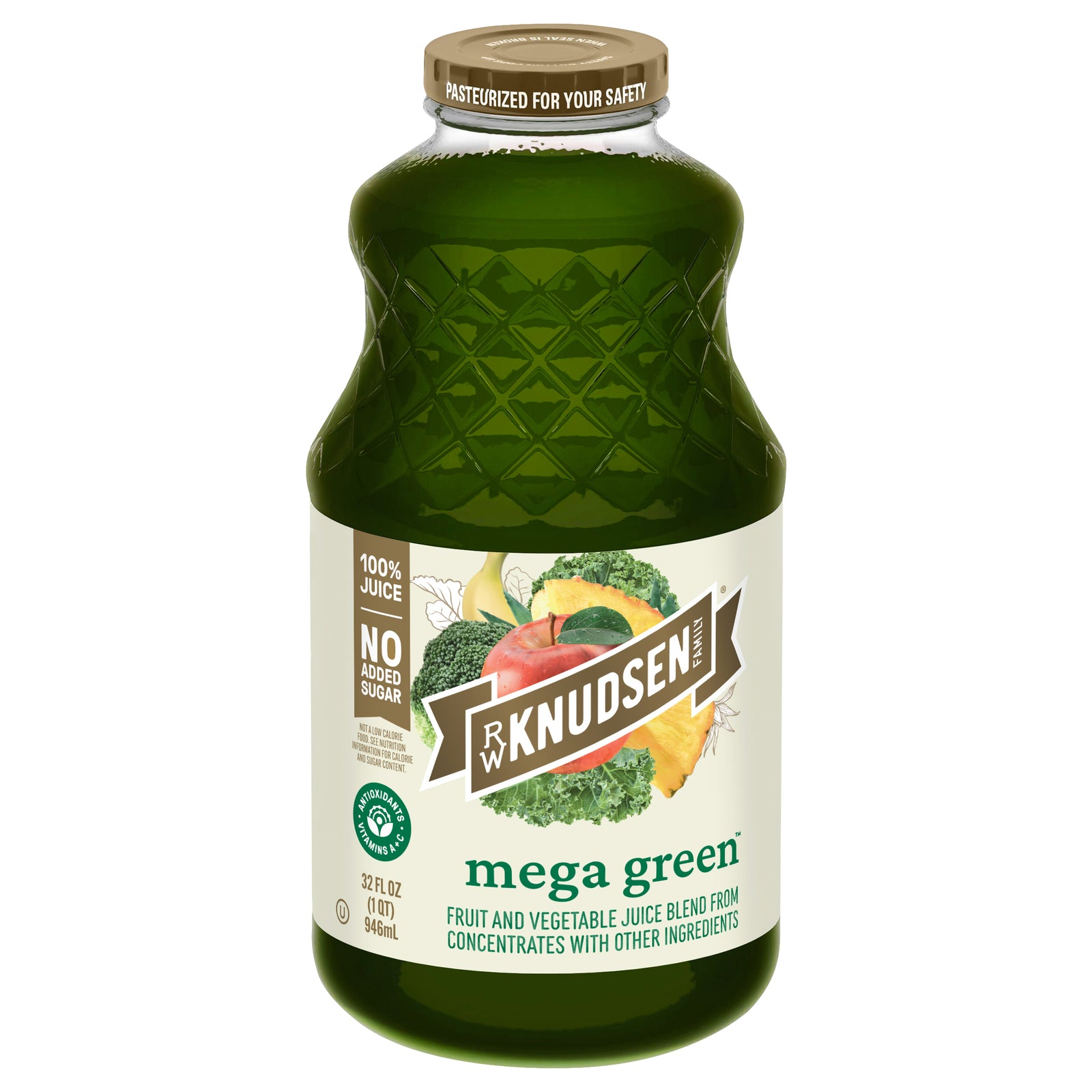 Rw Knudsen Family - Juice Mega Green - CS of 6-32 OZ