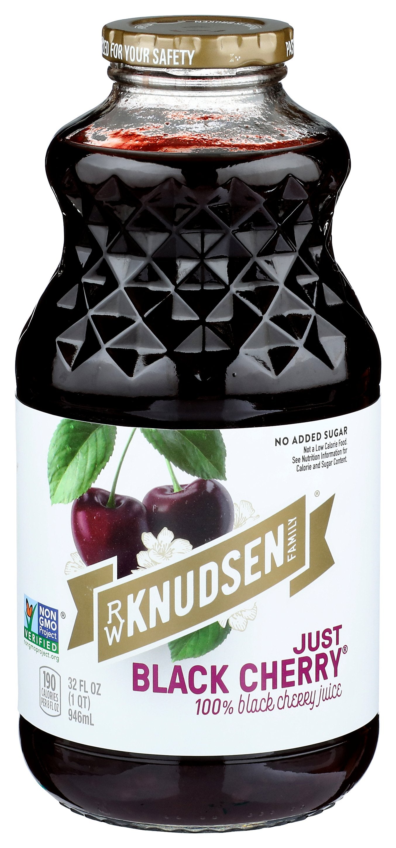 KNUDSEN JUICE JUST BLACK CHERRY - Case of 6