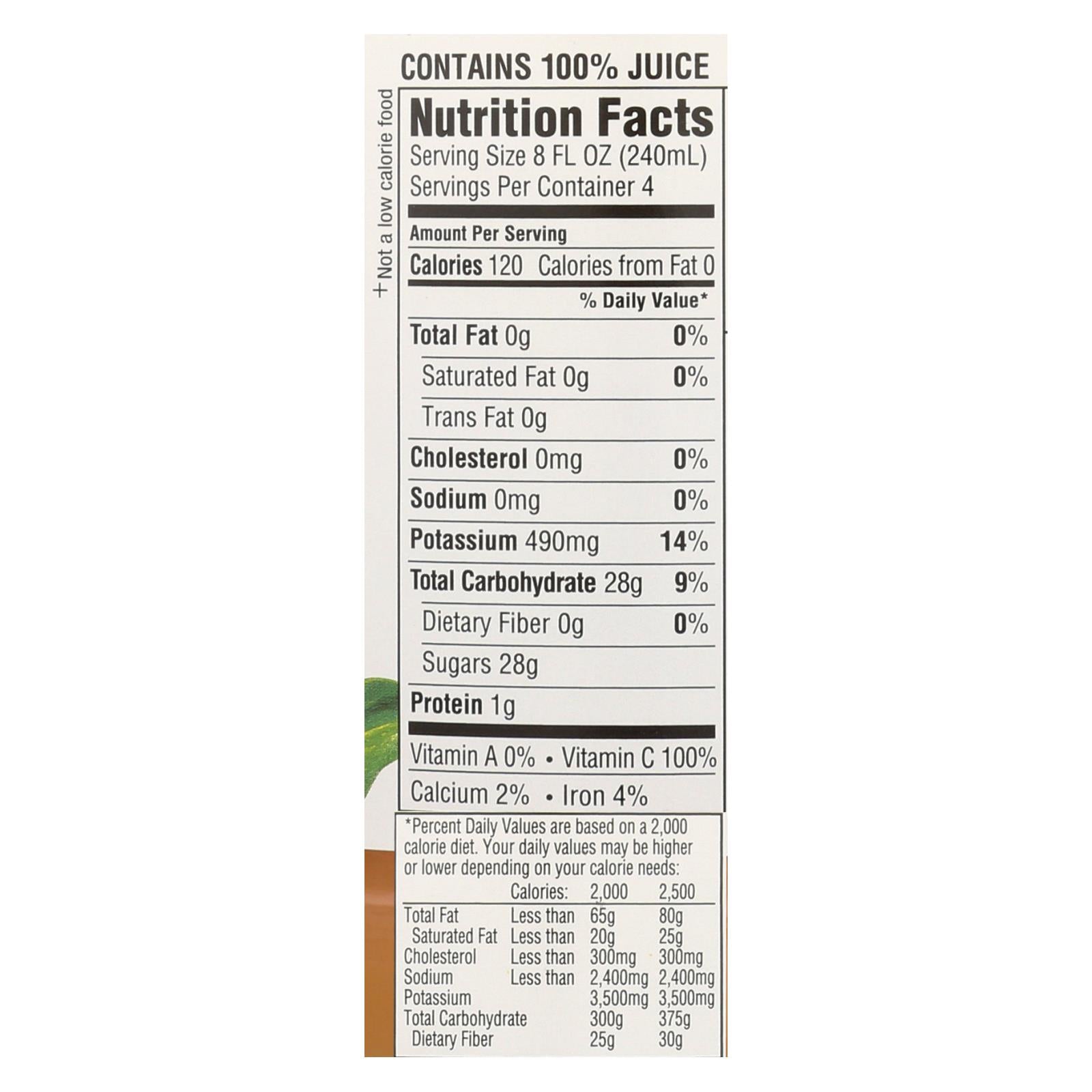 R.W. Knudsen - Organic Juice - Grapefruit - Case of 6 - 32 fl oz