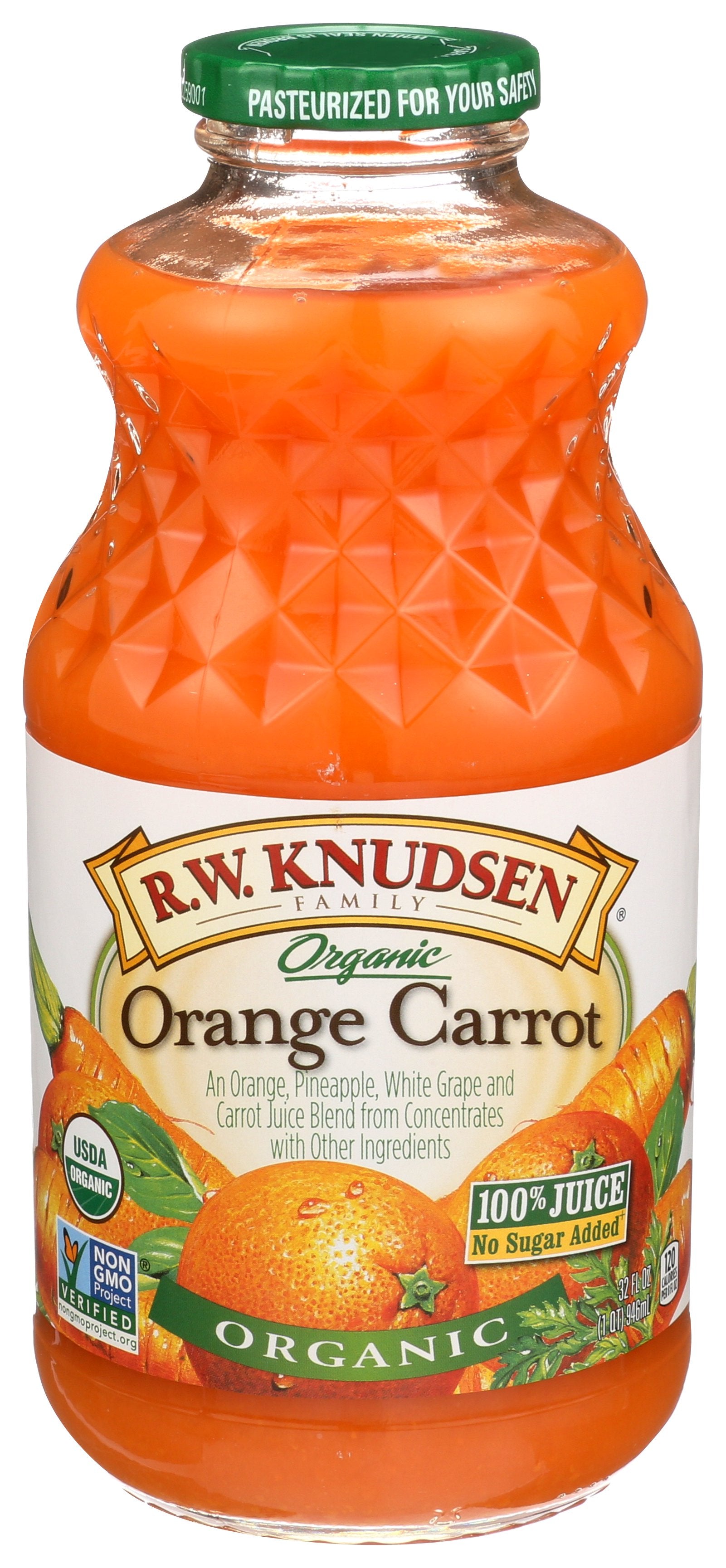 KNUDSEN JUICE ORAN CARROT - Case of 6