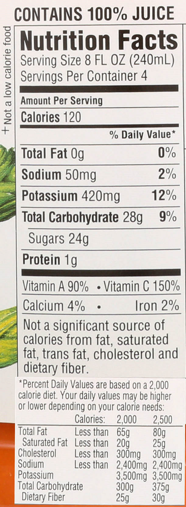 KNUDSEN JUICE ORAN CARROT - Case of 6