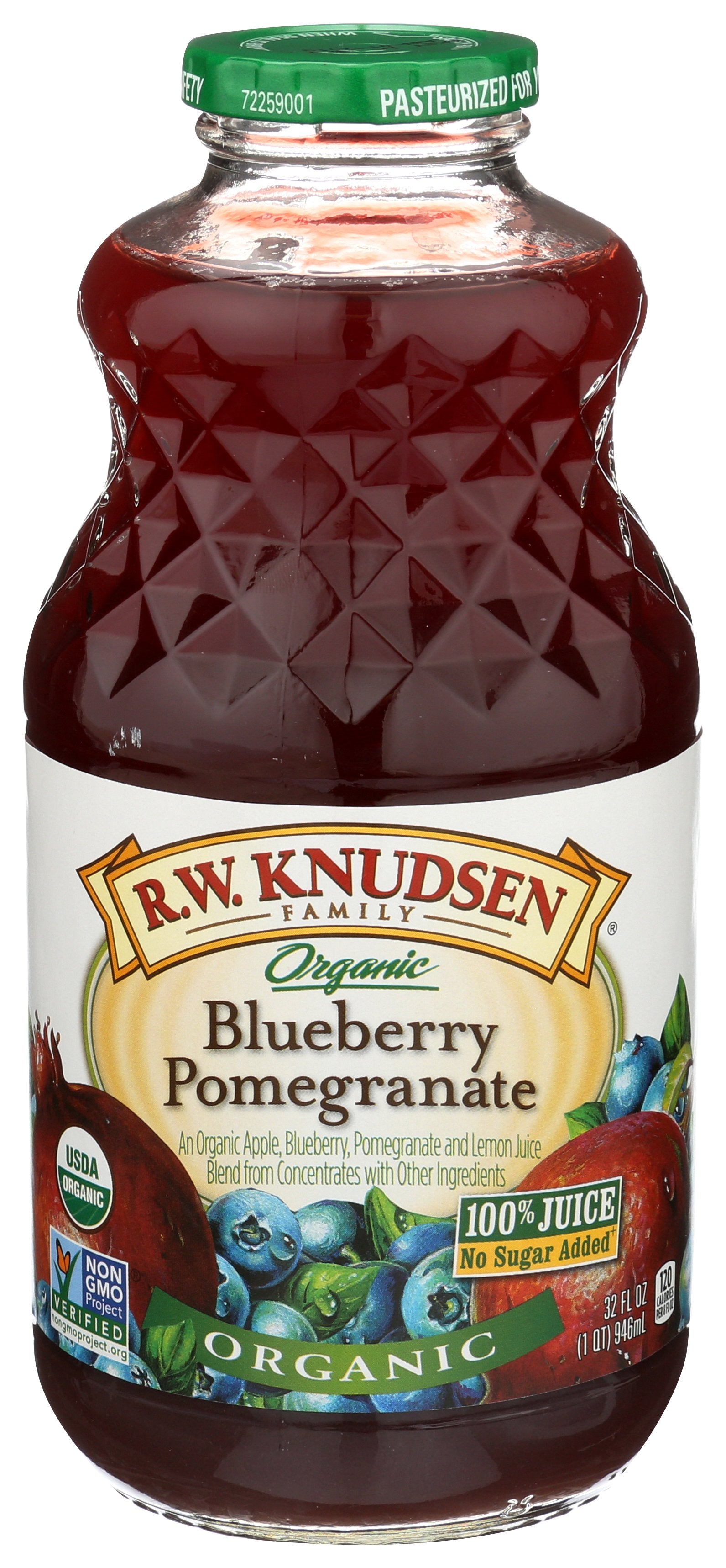 KNUDSEN JUICE BLUBRY PMGRNT - Case of 6