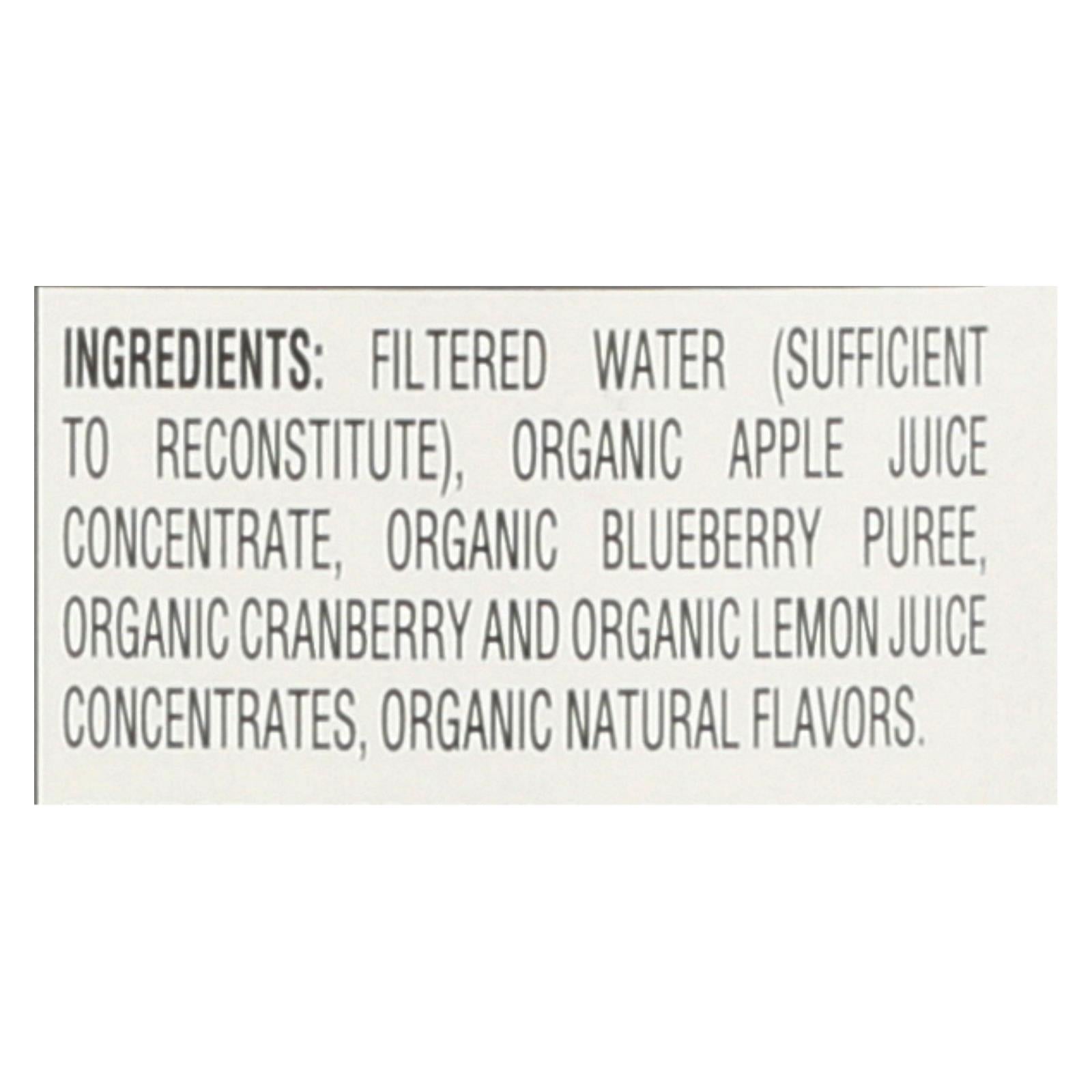 R.W. Knudsen - Organic Juice - Cranberry Blueberry - Case of 6 - 32 fl oz