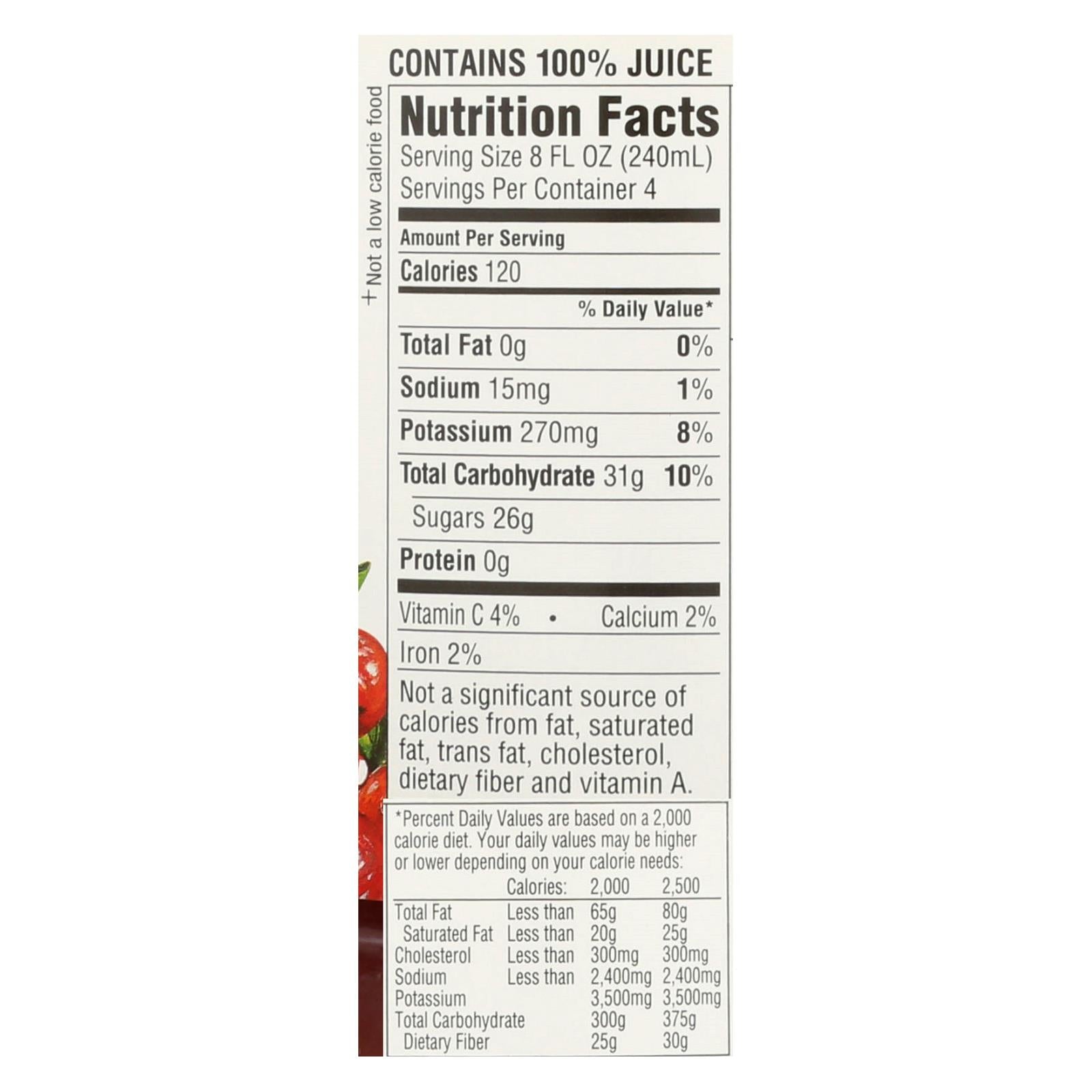 R.W. Knudsen - Organic Juice - Cranberry Blueberry - Case of 6 - 32 fl oz