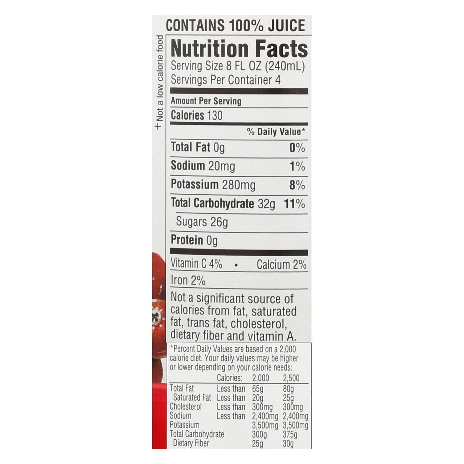 R.W. Knudsen - Organic Juice - Cranberry Pomegranate - Case of 6 - 32 fl oz