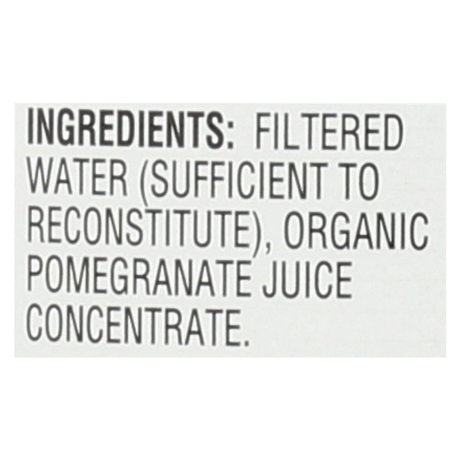 R.W. Knudsen - Organic Juice - Just Pomegranate - Case of 6 - 32 fl oz