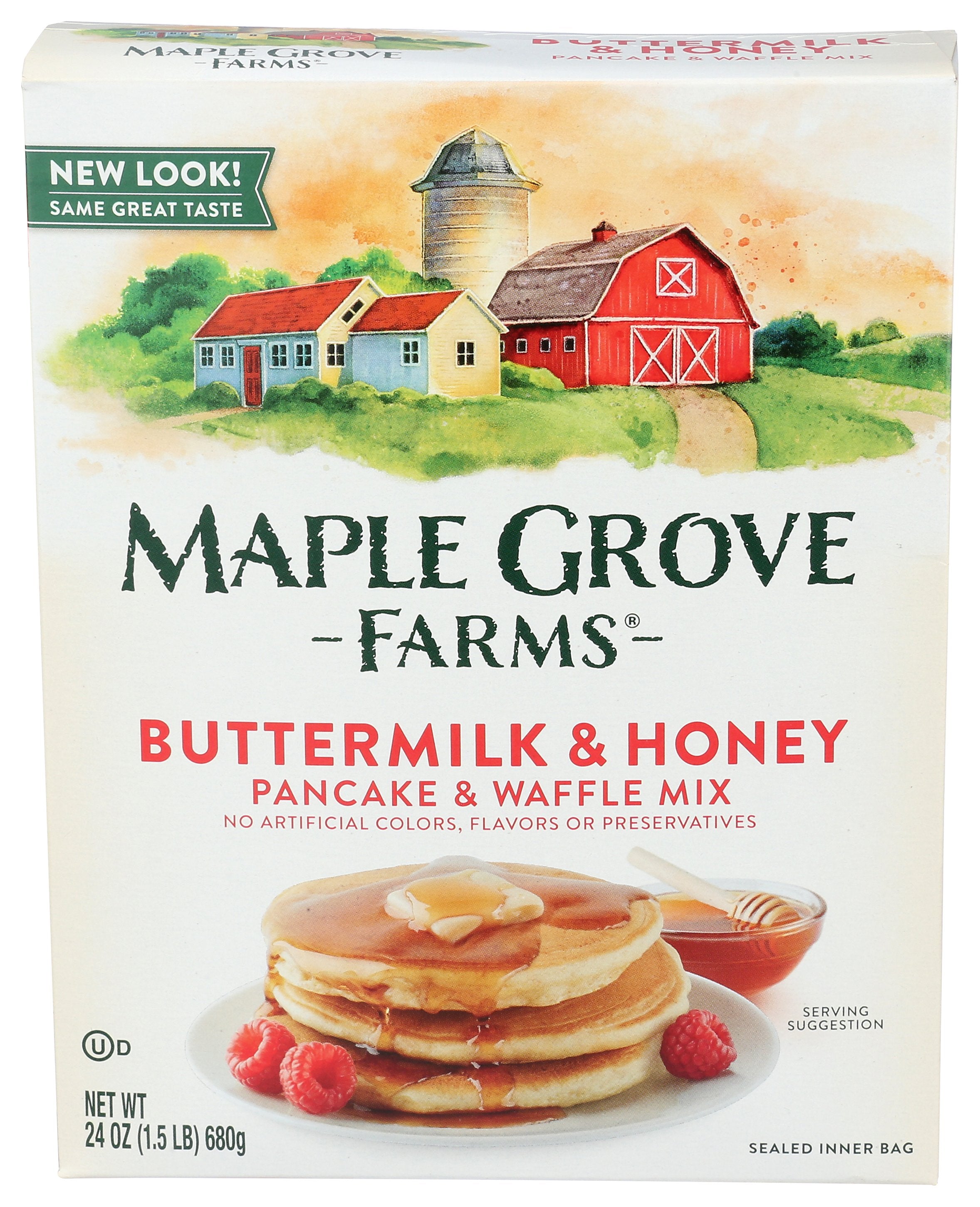 MAPLE GROVE MIX PNCAKE BTTRMLK HNY - Case of 6