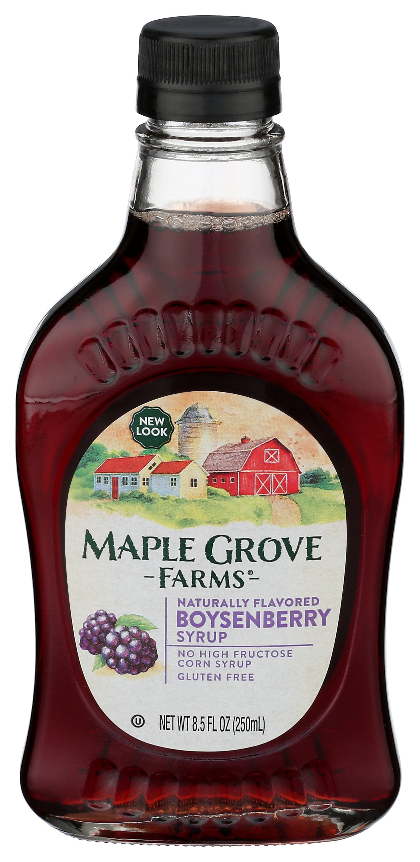 MAPLE GROVE SYRUP NTRL BOYSENBRY - Case of 6