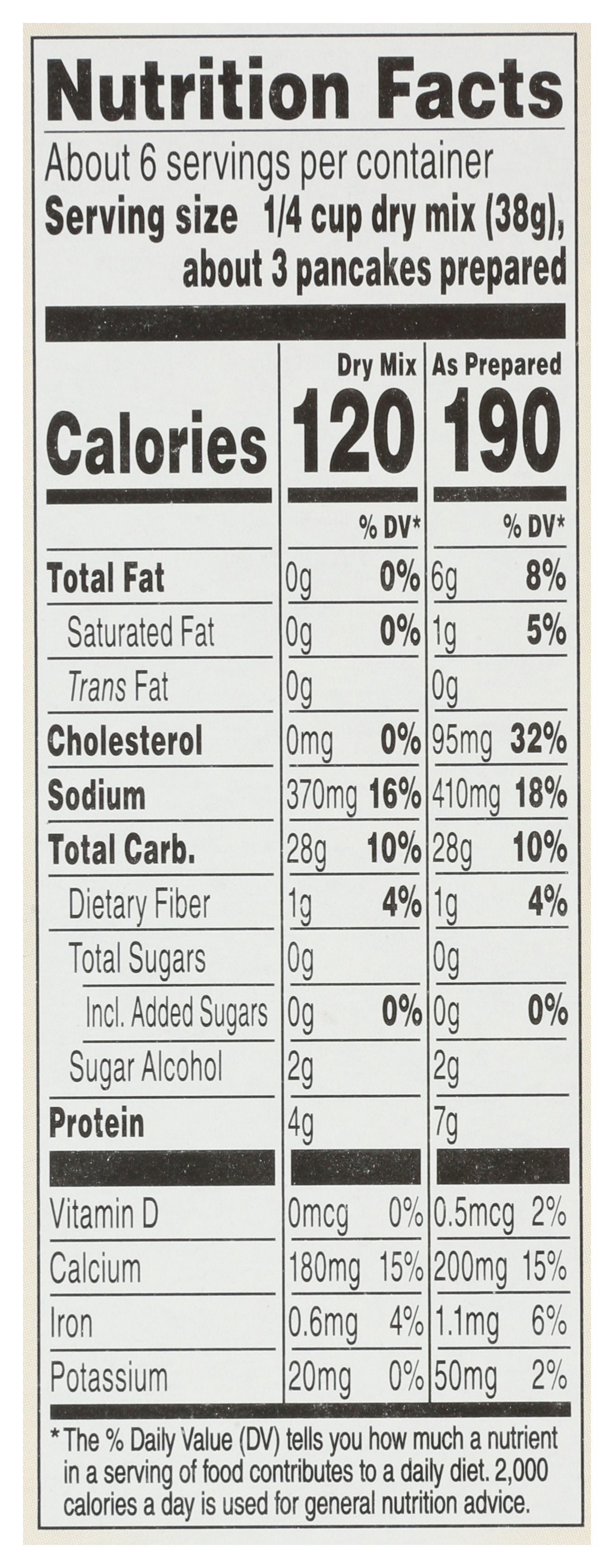 MAPLE GROVE MIX PNCAKE NTRL SF LC - Case of 8