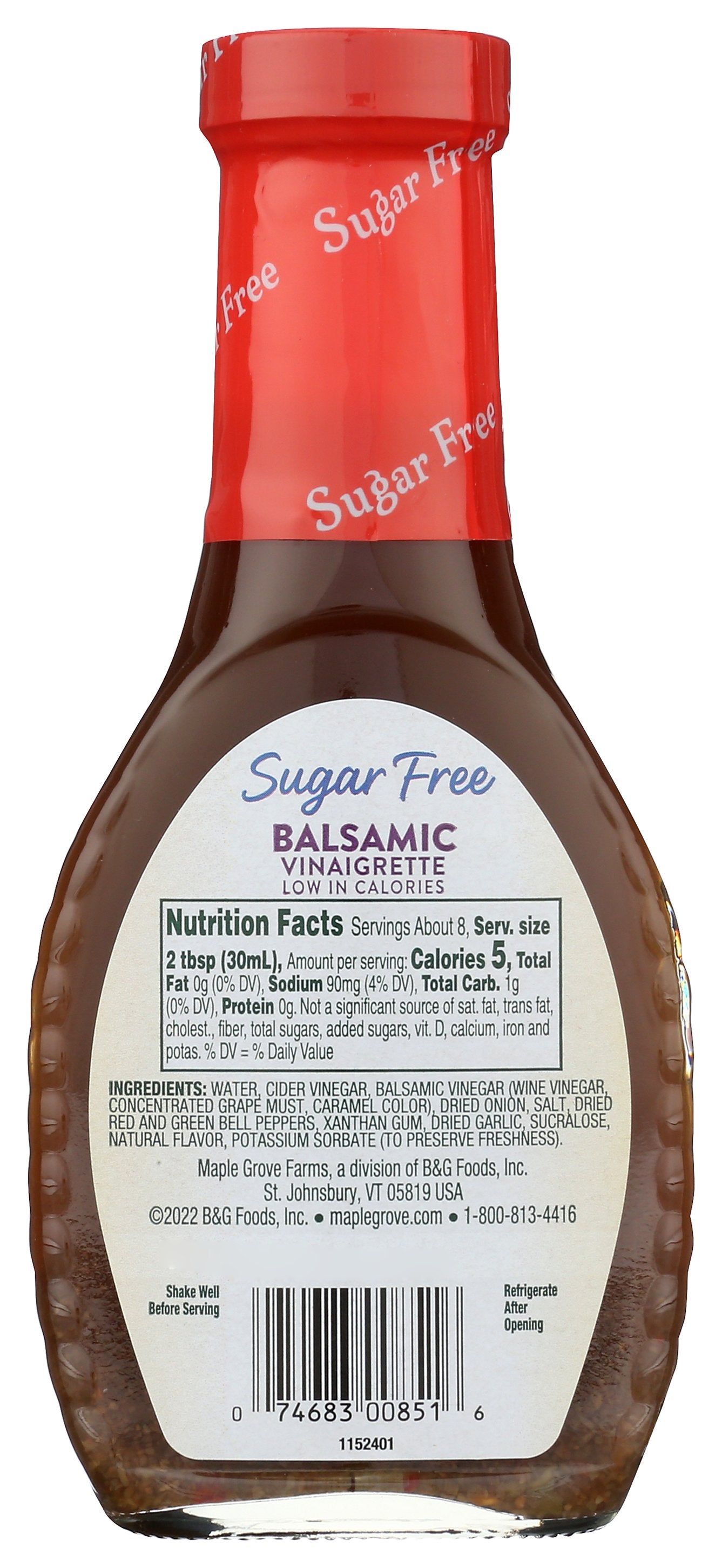 MAPLE GROVE DRSSNG SF VNGRT BALSAMIC - Case of 6