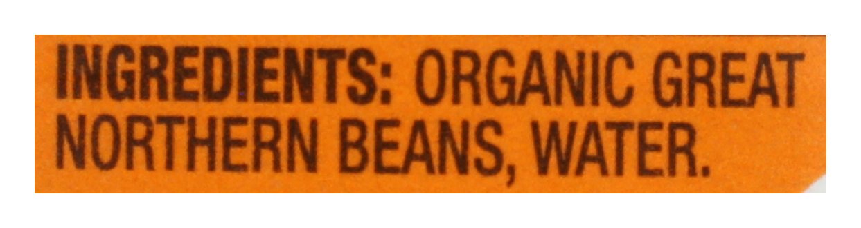 WESTBRAE BEAN GREAT NORTHERN ORG - Case of 6