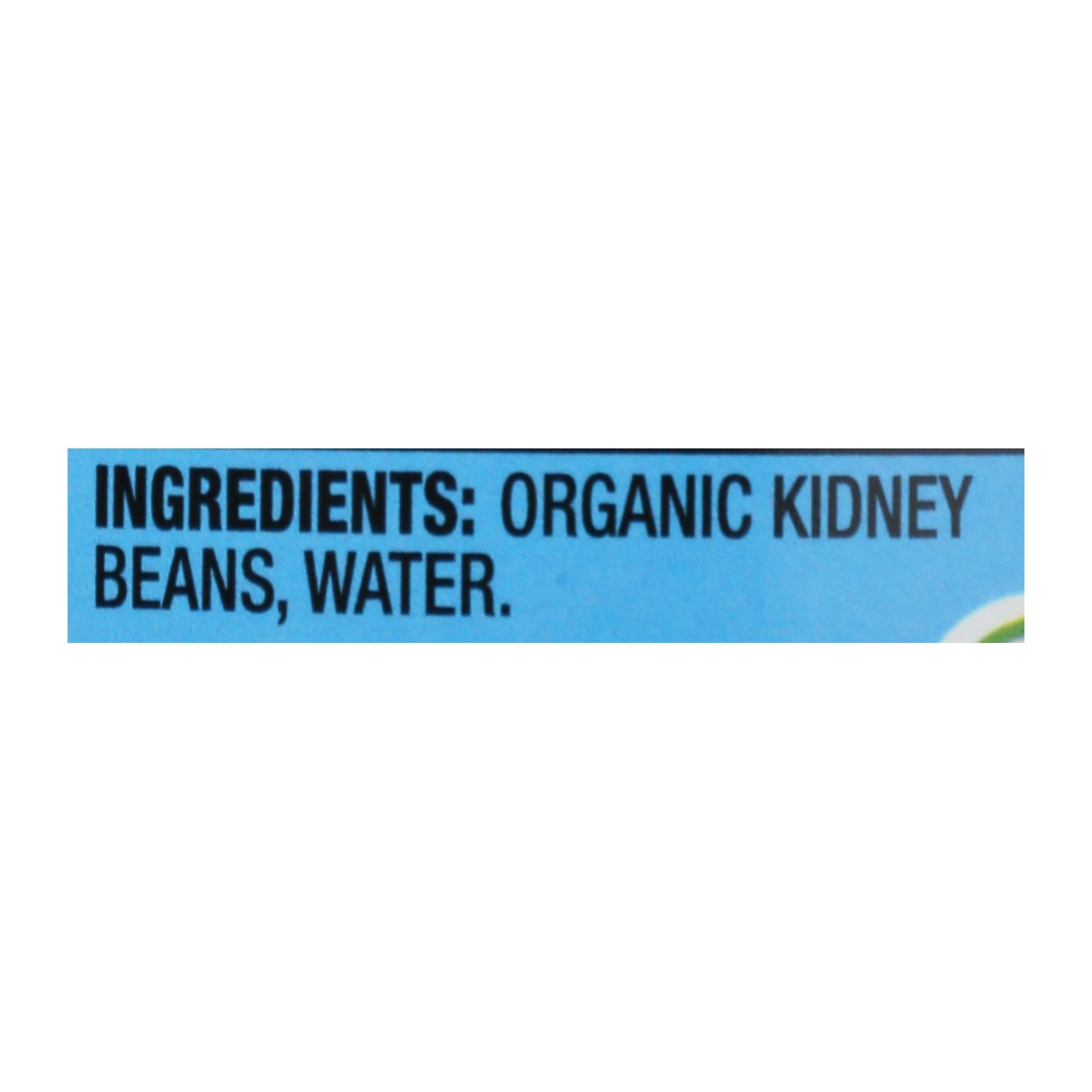 Westbrae Foods Organic Kidney Beans - Case Of 12 - 15 Oz.