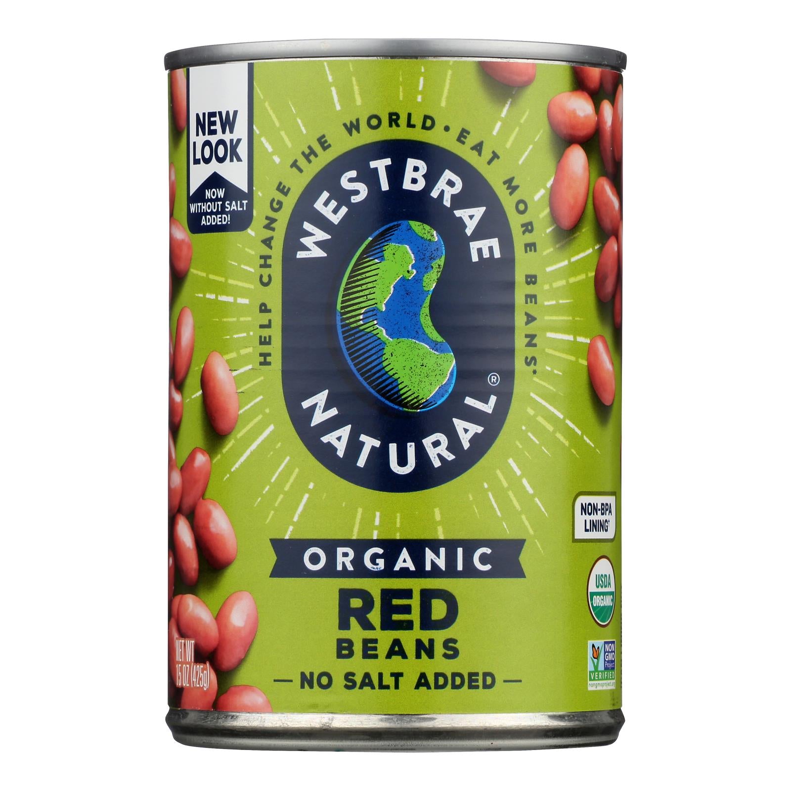 Westbrae Foods Organic Red Beans - Case Of 12 - 15 Oz.