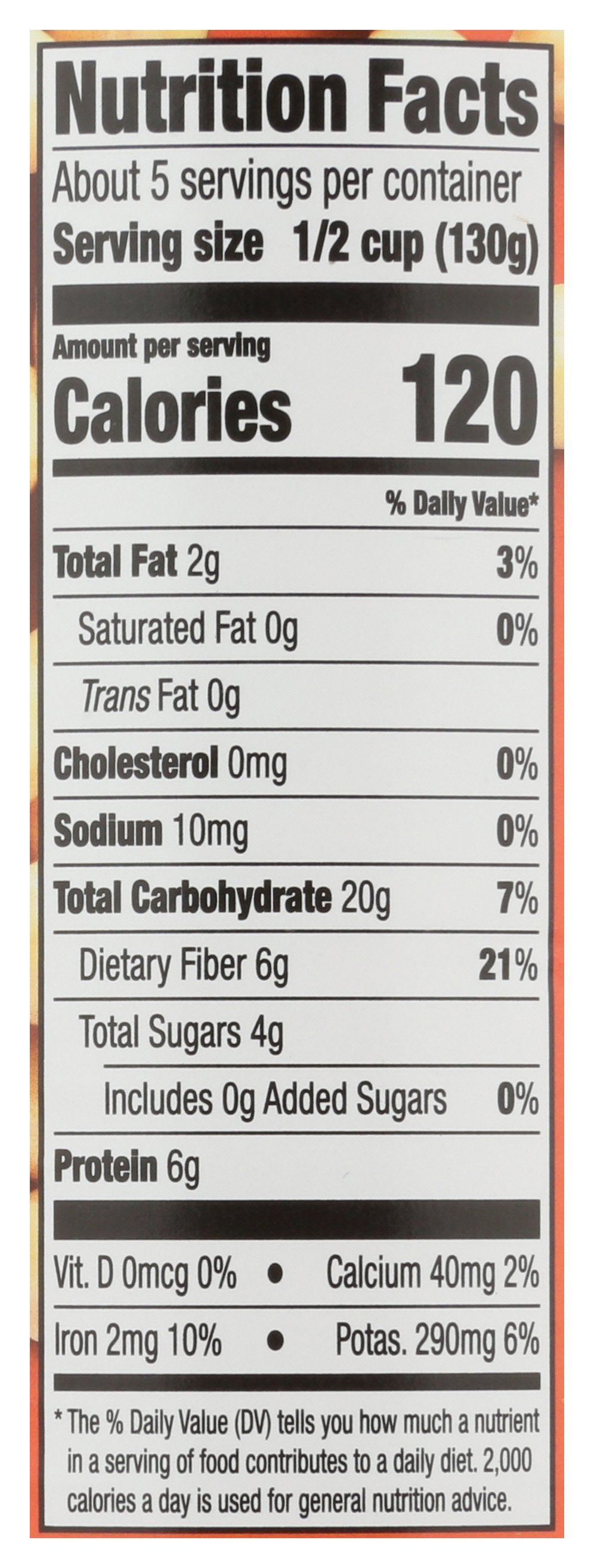WESTBRAE BEAN GARBANZO ORG - Case of 6