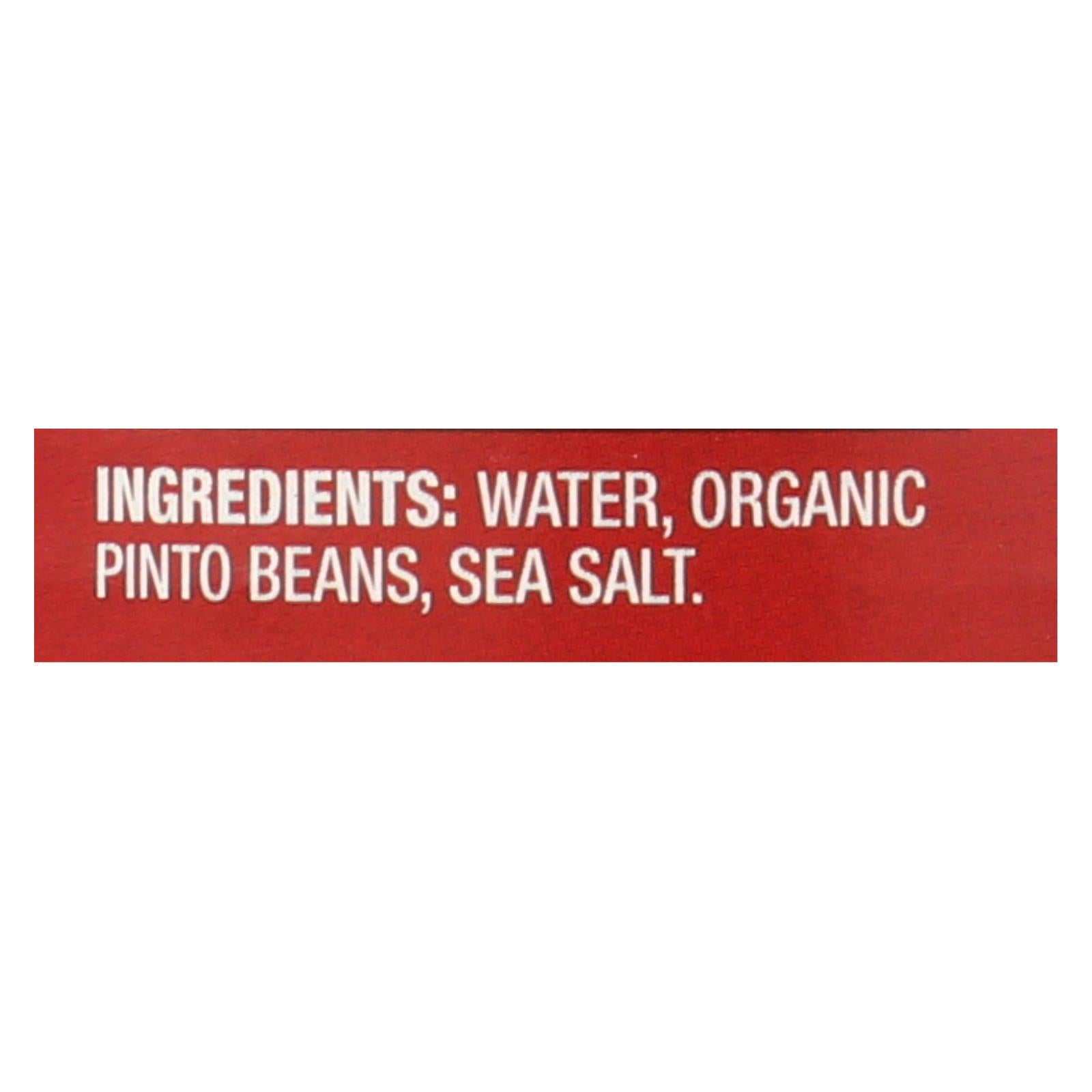 Westbrae Natural Pinto Beans - Organic - Case of 12 - 25 oz.