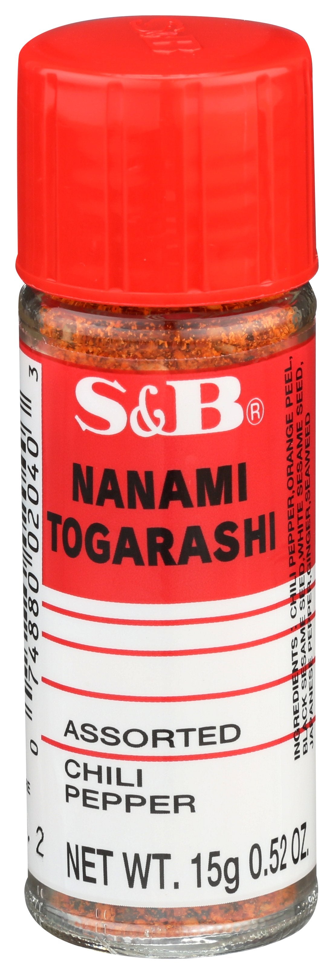 S & B SSNNG CHILI PEPPER NANAMI - Case of 10