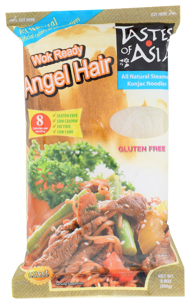 Taste of Asia Wok Ready Angel Hair - Case of 6 - 8.8 oz