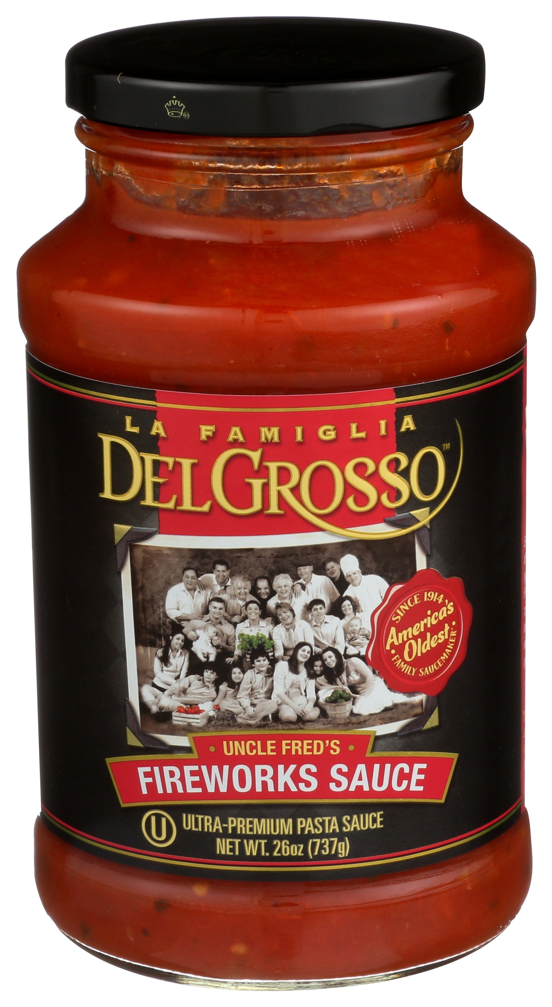 LA FAMIGLIA DELGROSSO SAUCE PASTA FIREWORKS - Case of 6