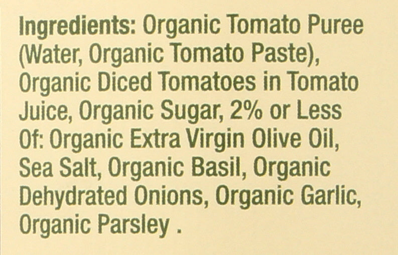 DELGROSSO ORGANIC SAUCE PASTA TMO BSL - Case of 12