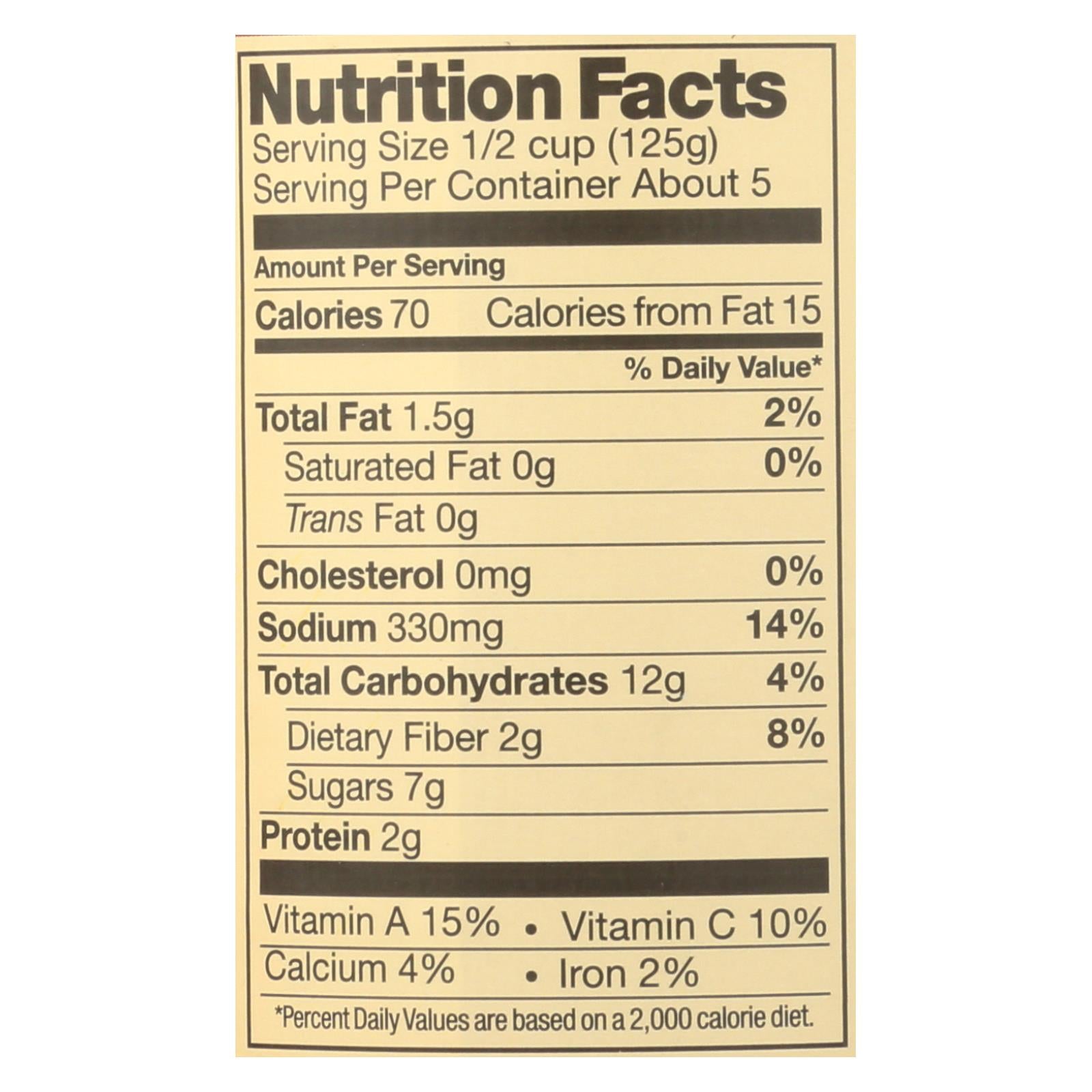 La Famiglia Del Grosso Organic Marinara Sauce  - Case of 12 - 24 OZ