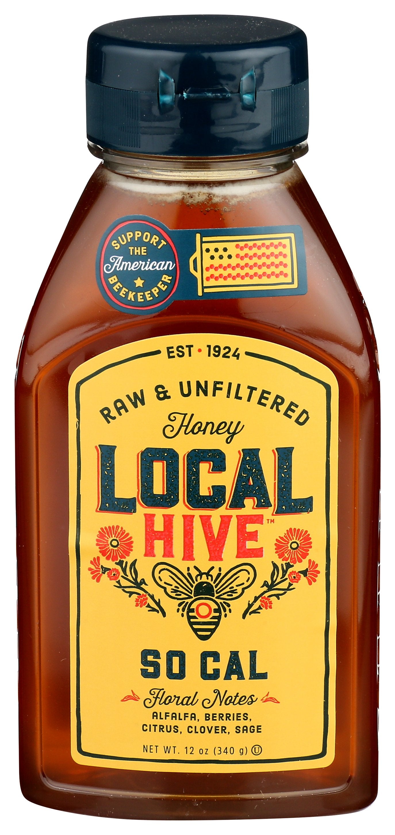 LOCAL HIVE HONEY SO CAL LOCAL RAW - Case of 6