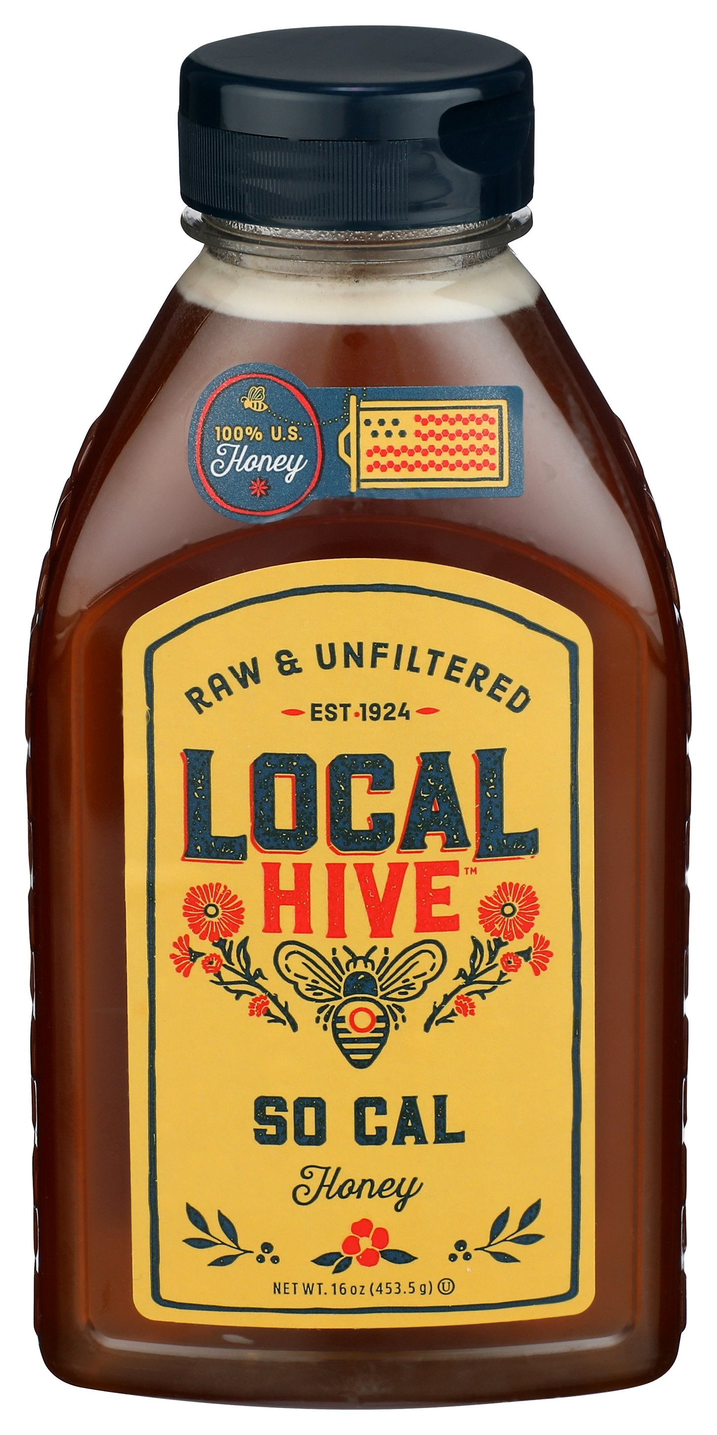LOCAL HIVE HONEY RAW SO CAL - Case of 6