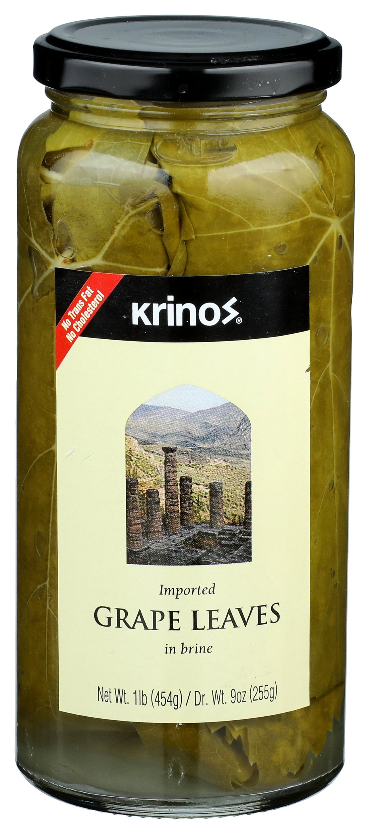 KRINOS GRAPE LEAVES - Case of 6