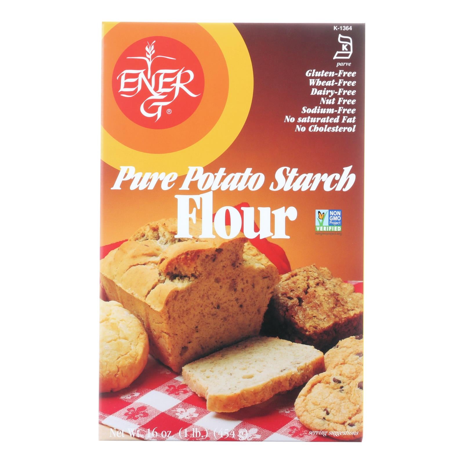 Ener-g Foods Potato Starch Flour - Case Of 12 - 16 Oz