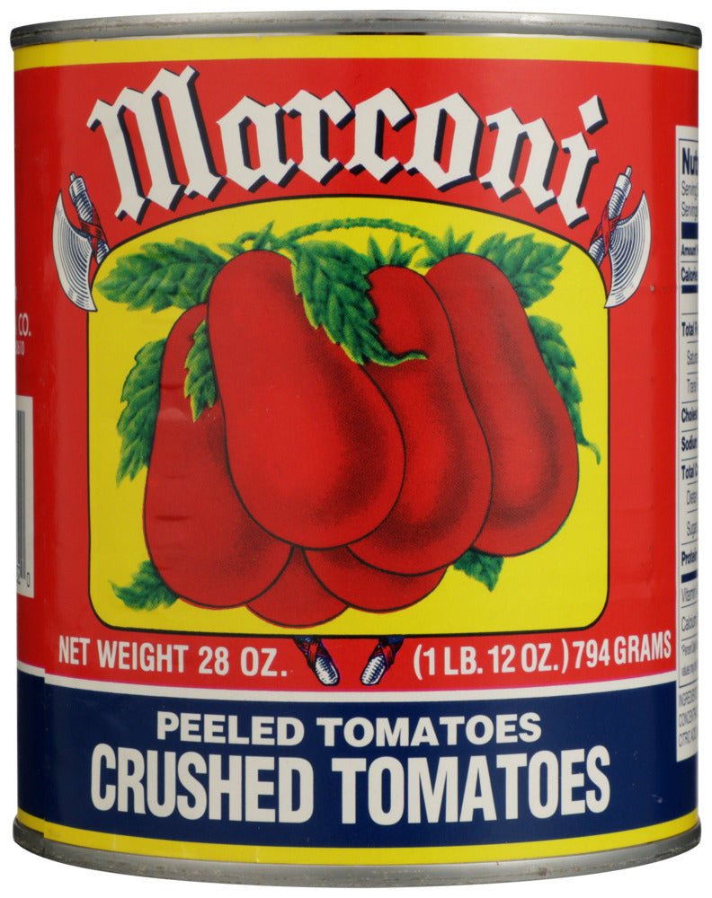 Marconi: Tomato Crushed Plum - Pack of 12 - 28 oz