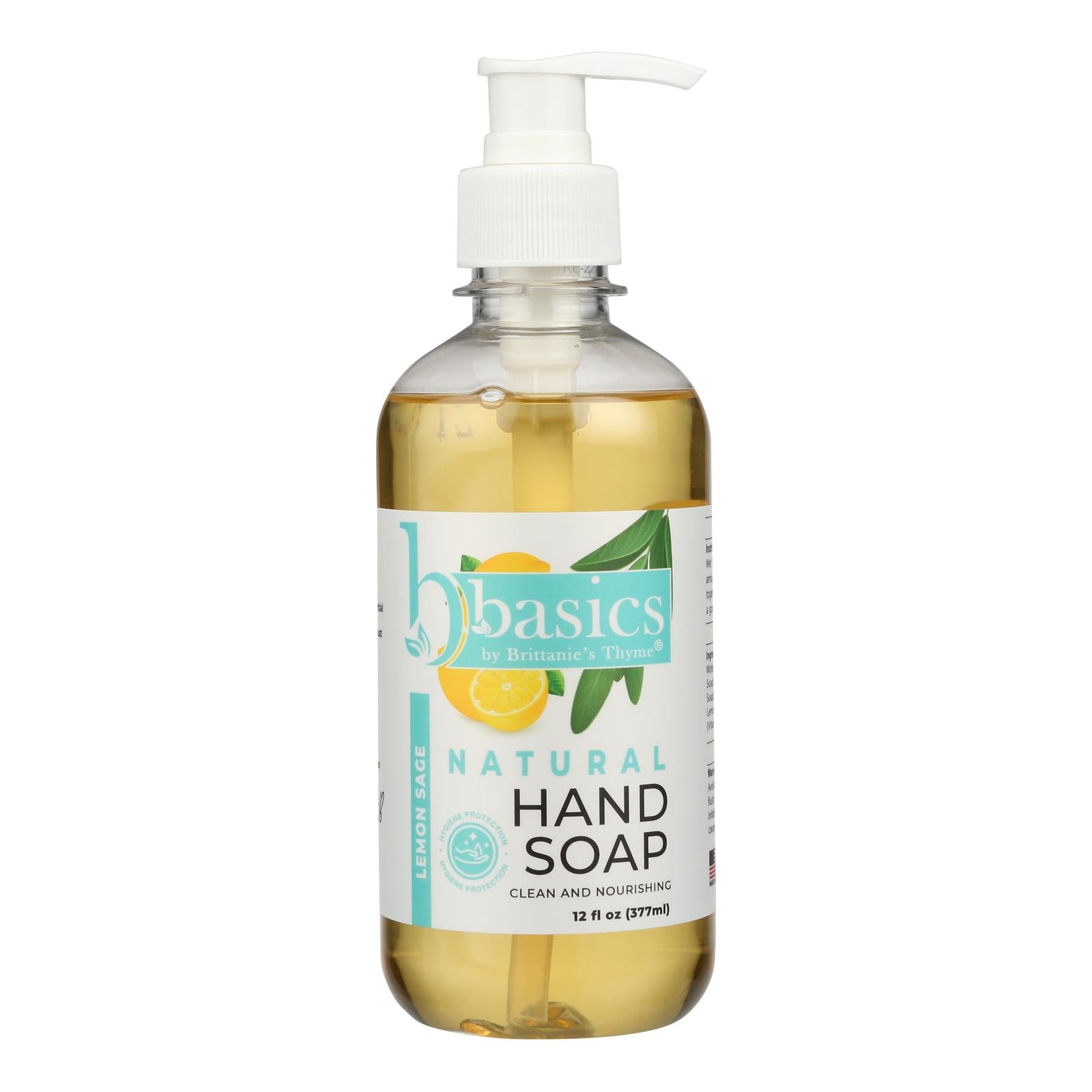 Brittanie's Thyme - Hand Sp Basics Lemon Sage - Case of 6-12 FZ