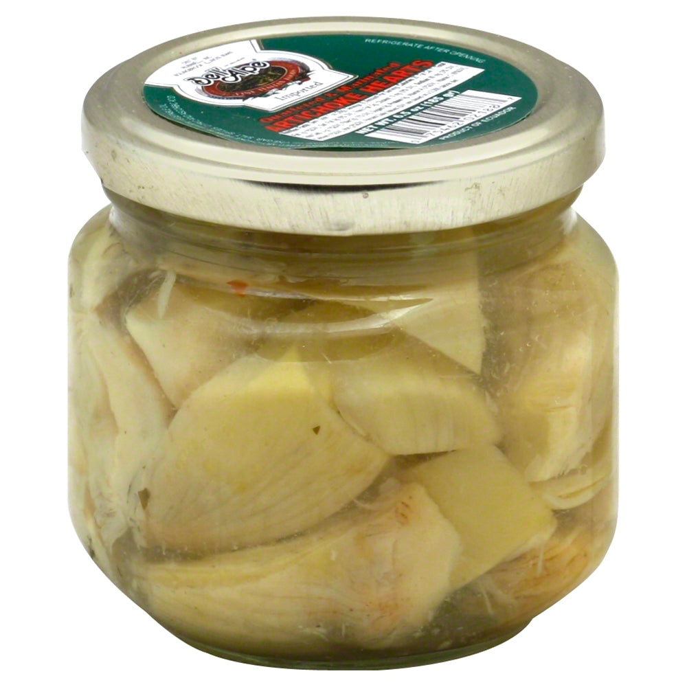 Dell'Alpe Artichoke Hearts 6 oz - Case of 12