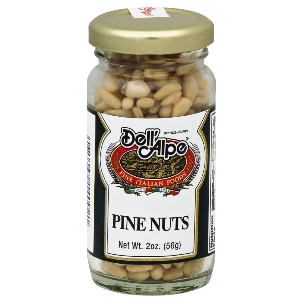 Dell' Alpe Pine Nuts - Case of 12 - 2 oz