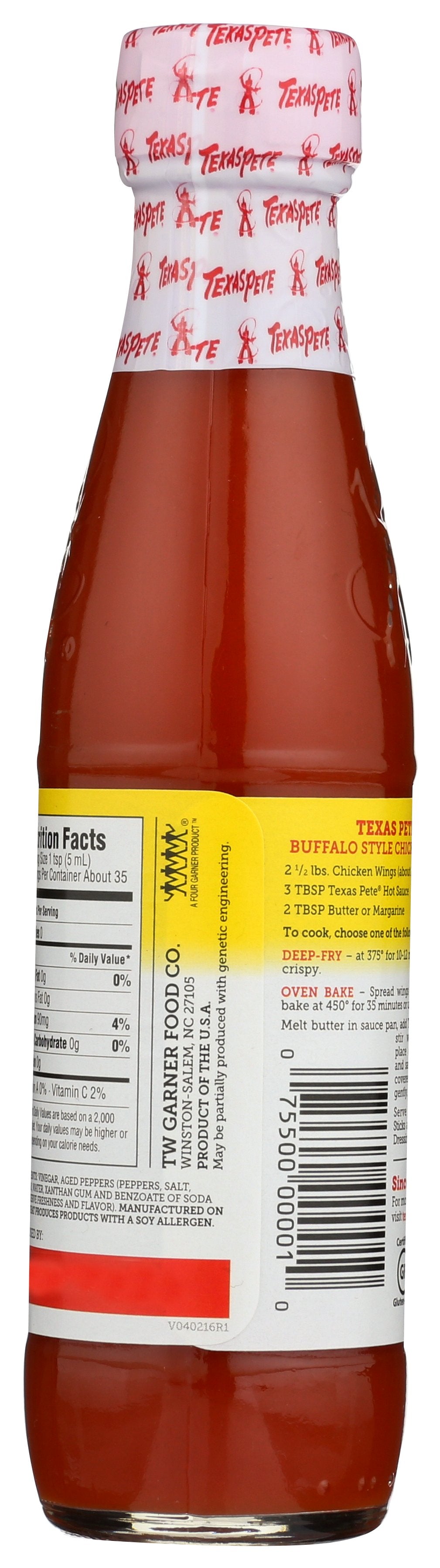 TEXAS PETE SAUCE HOT - Case of 12