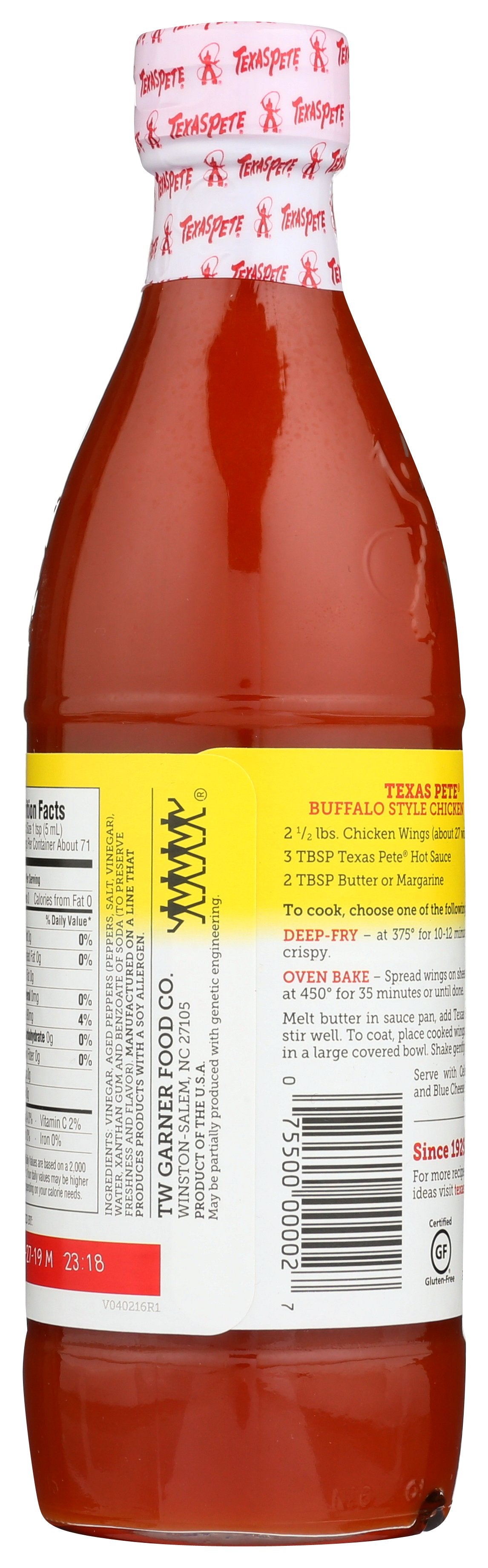 TEXAS PETE SAUCE HOT - Case of 6