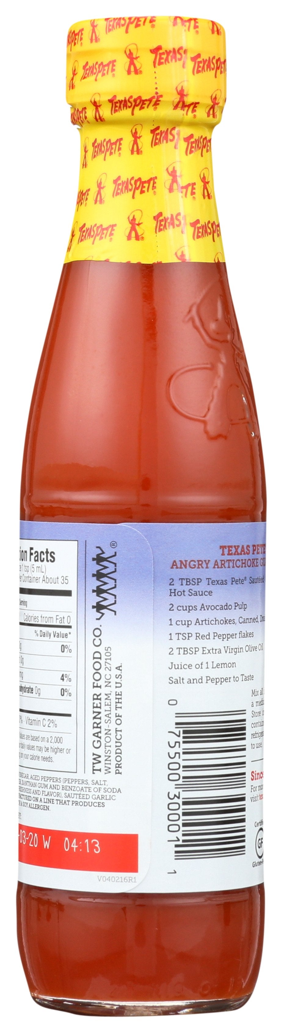 TEXAS PETE SAUCE HOT GARLIC - Case of 12