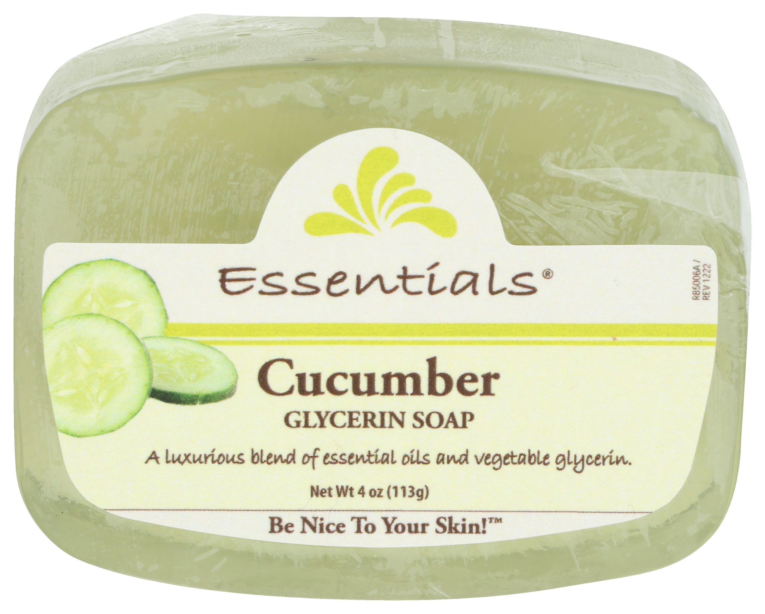 CLEARLY NATURAL SOAP BAR GLYC CUCUMBER - Case of 3