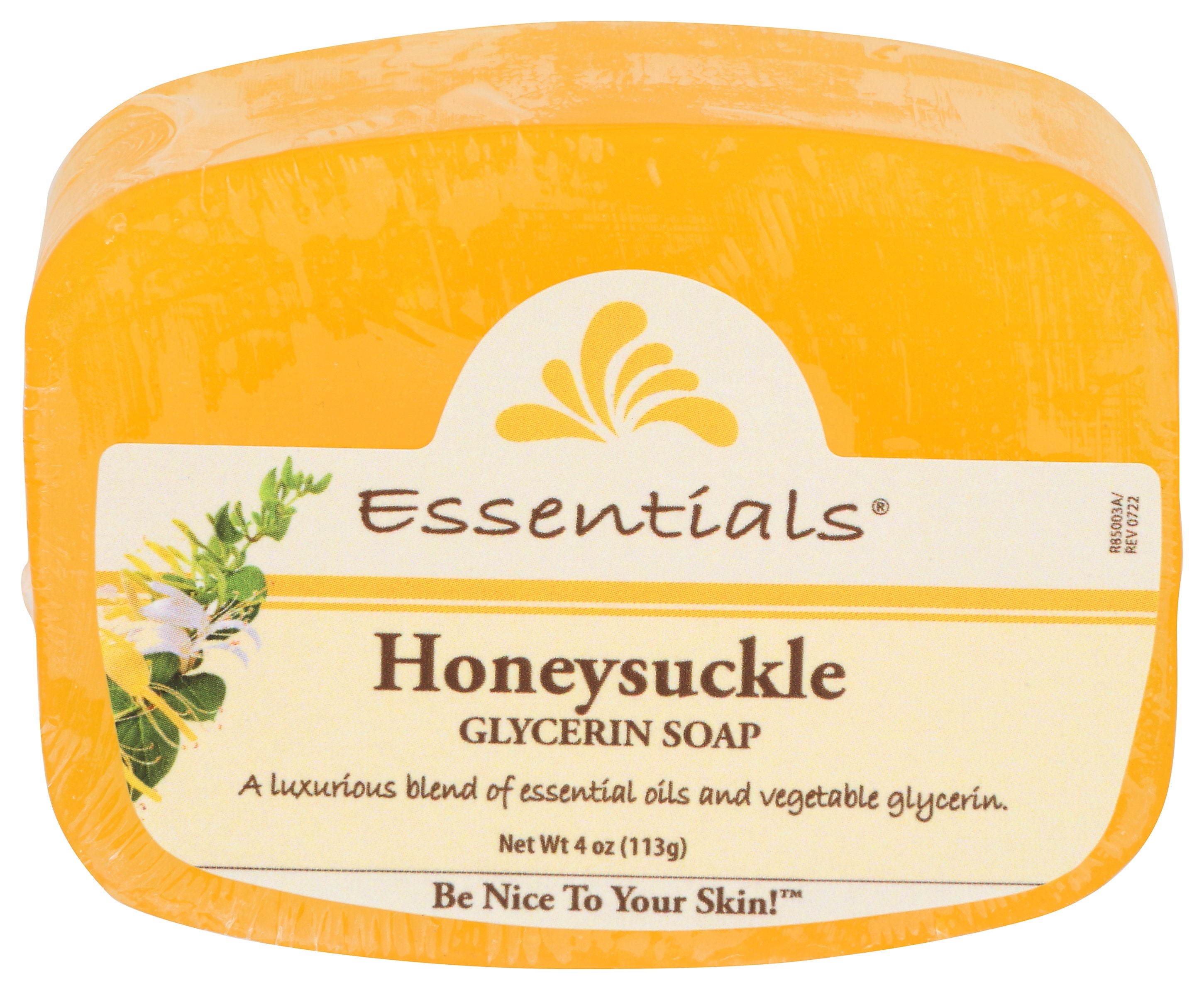 CLEARLY NATURAL SOAP BAR GLYC HONEYSCKLE - Case of 3
