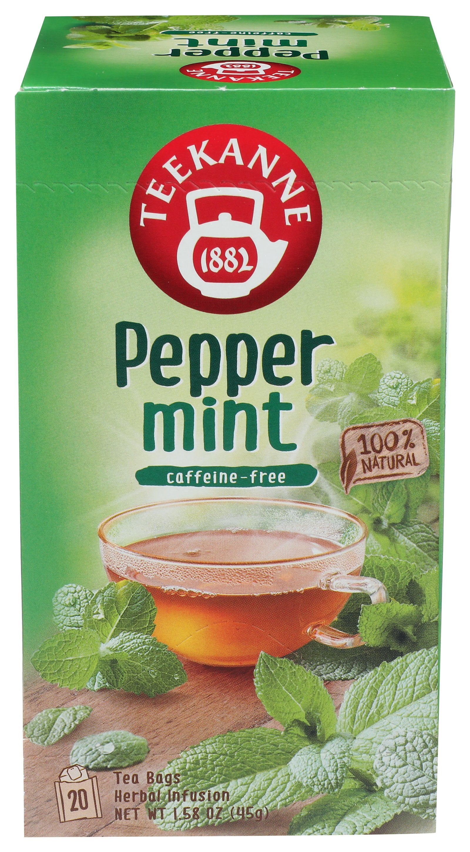 TEEKANNE TEA HRBL PEPPERMINT - Case of 10