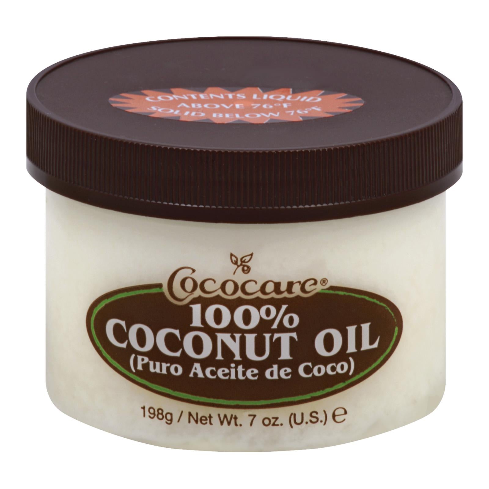 Cococare 100% Coconut Oil - 7 Oz