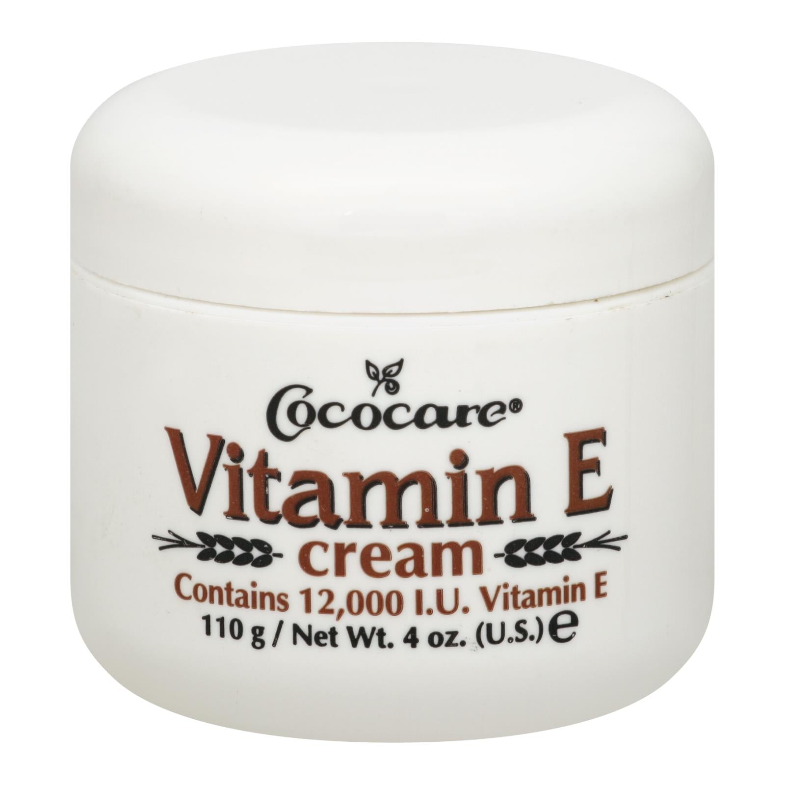 Cococare Vitamin E Cream - 12000 Iu - 4 Oz