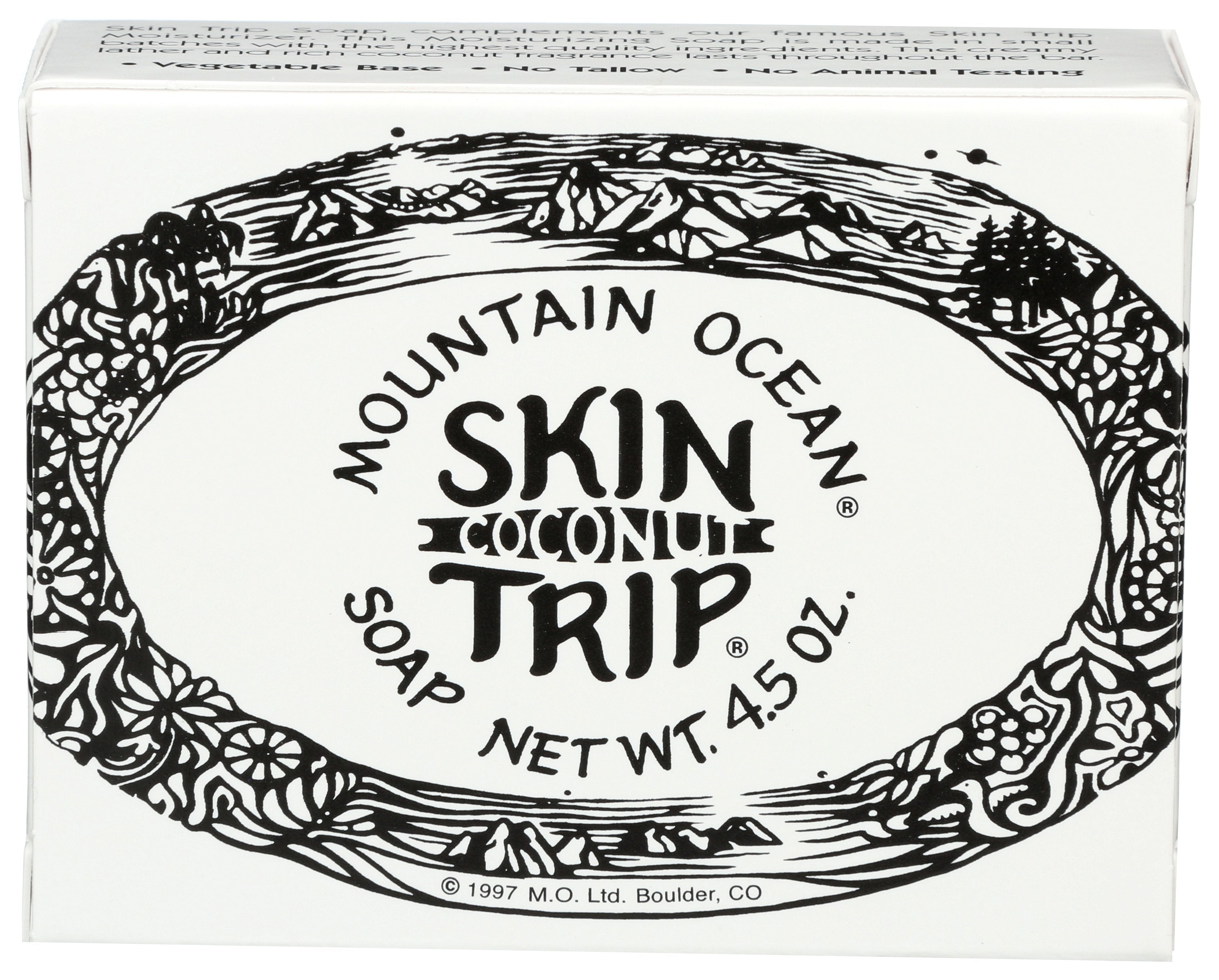 MOUNTAIN OCEAN SOAP SKIN TRIP COCONUT - Case of 3