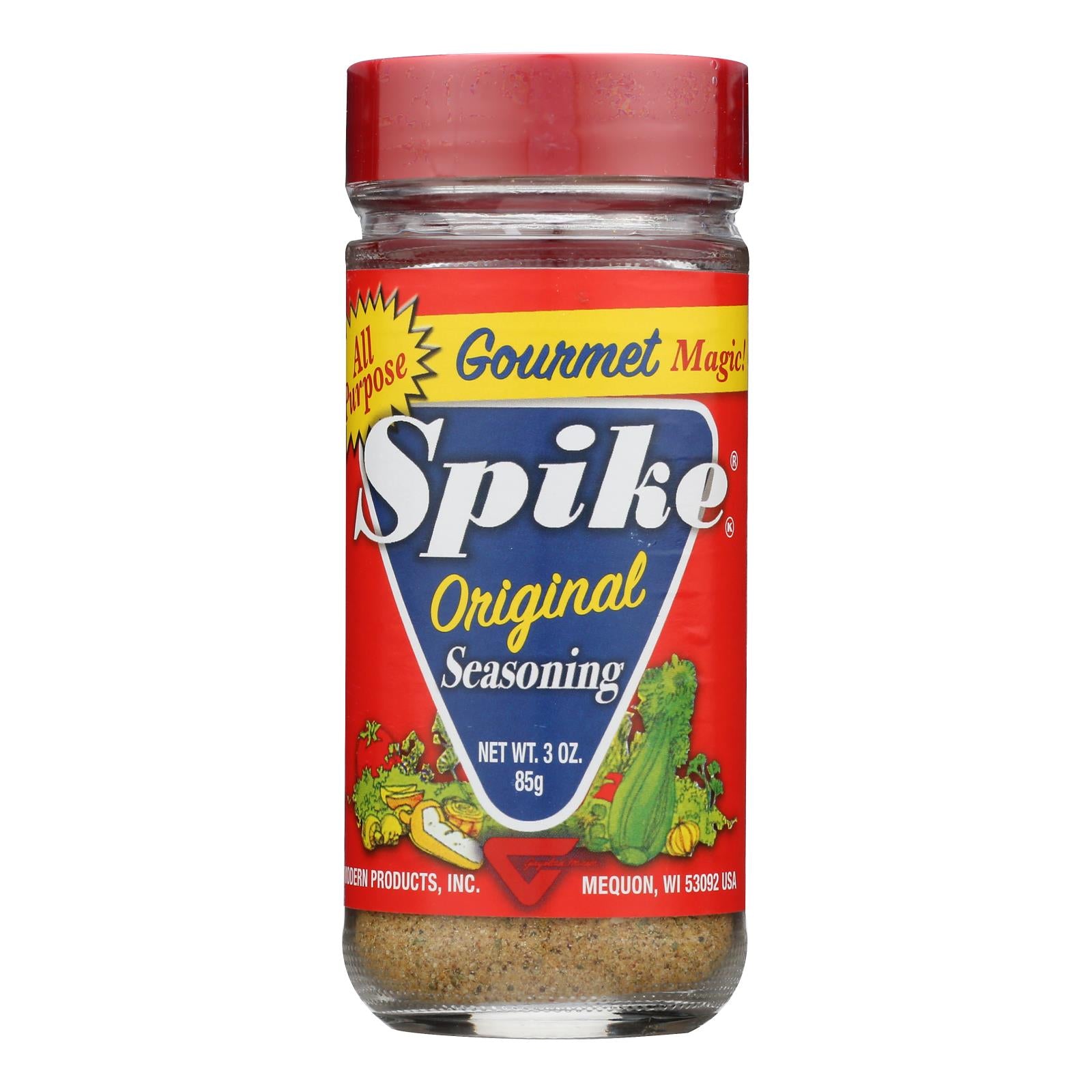 Modern Products Spike Gourmet Natural Seasoning - Original Magic - 3 Oz - Case Of 6